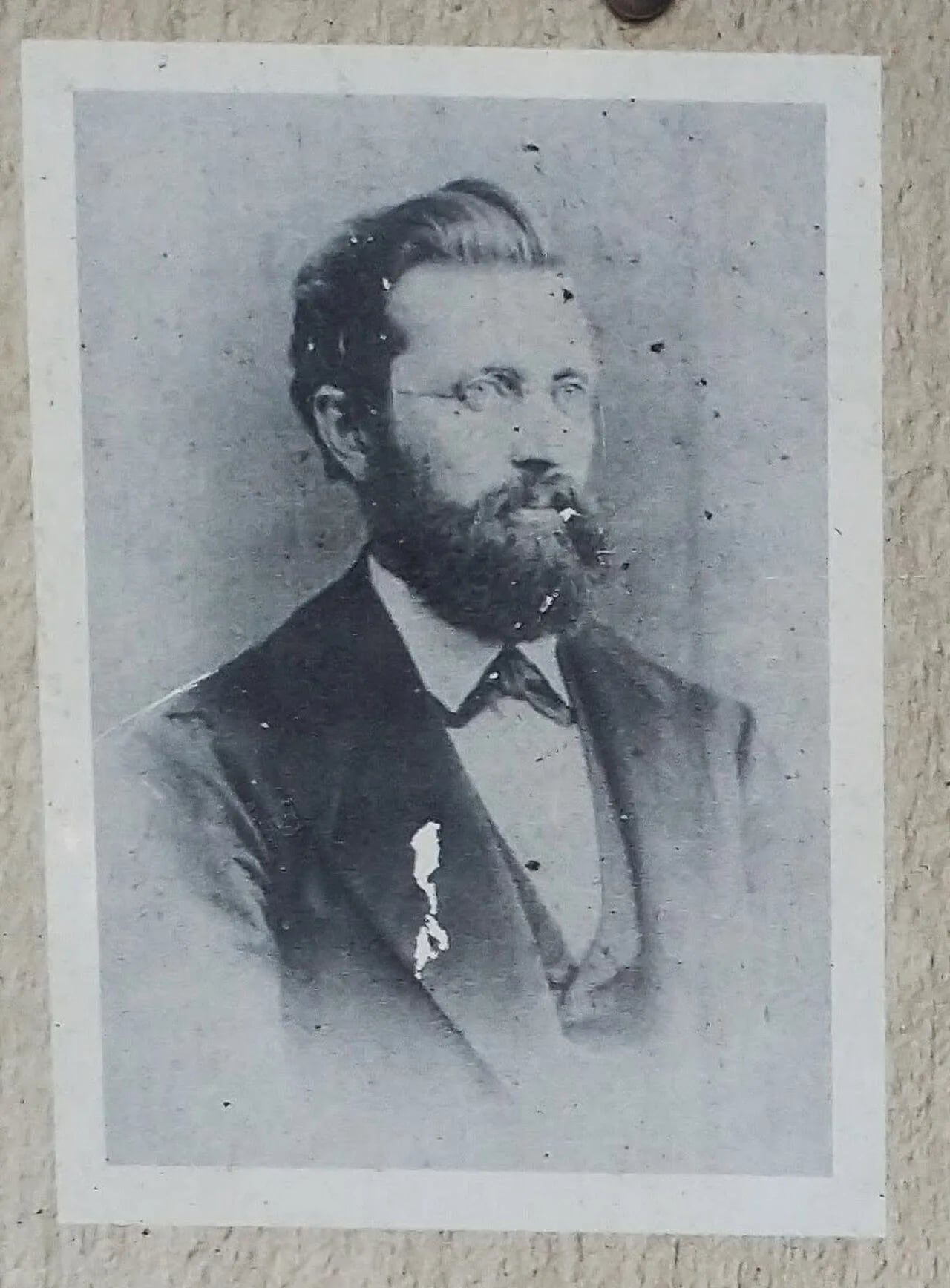 Porträt von Carl Jüngst (1831–1918) – Gedenkseite