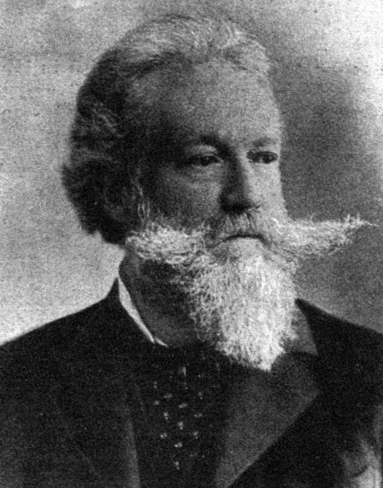 Porträt von Karl Karger (1848–1913) – Gedenkseite