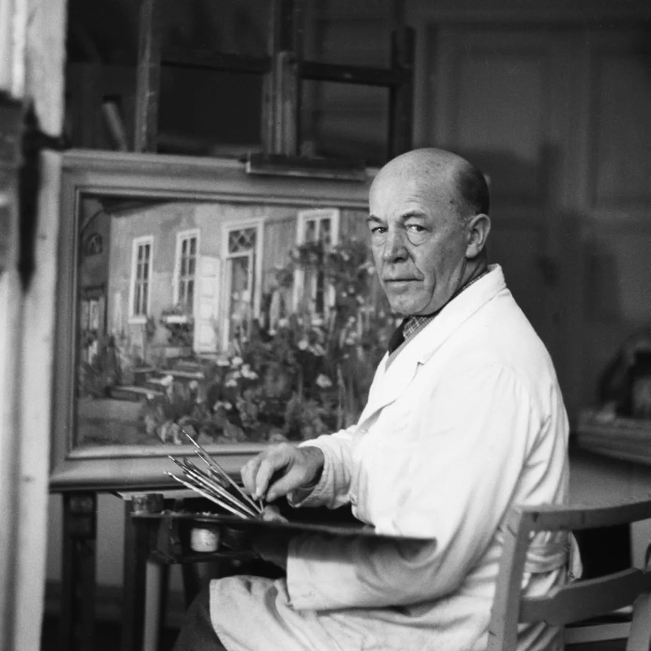Porträt von Karl Kröner (1887–1972) – Gedenkseite
