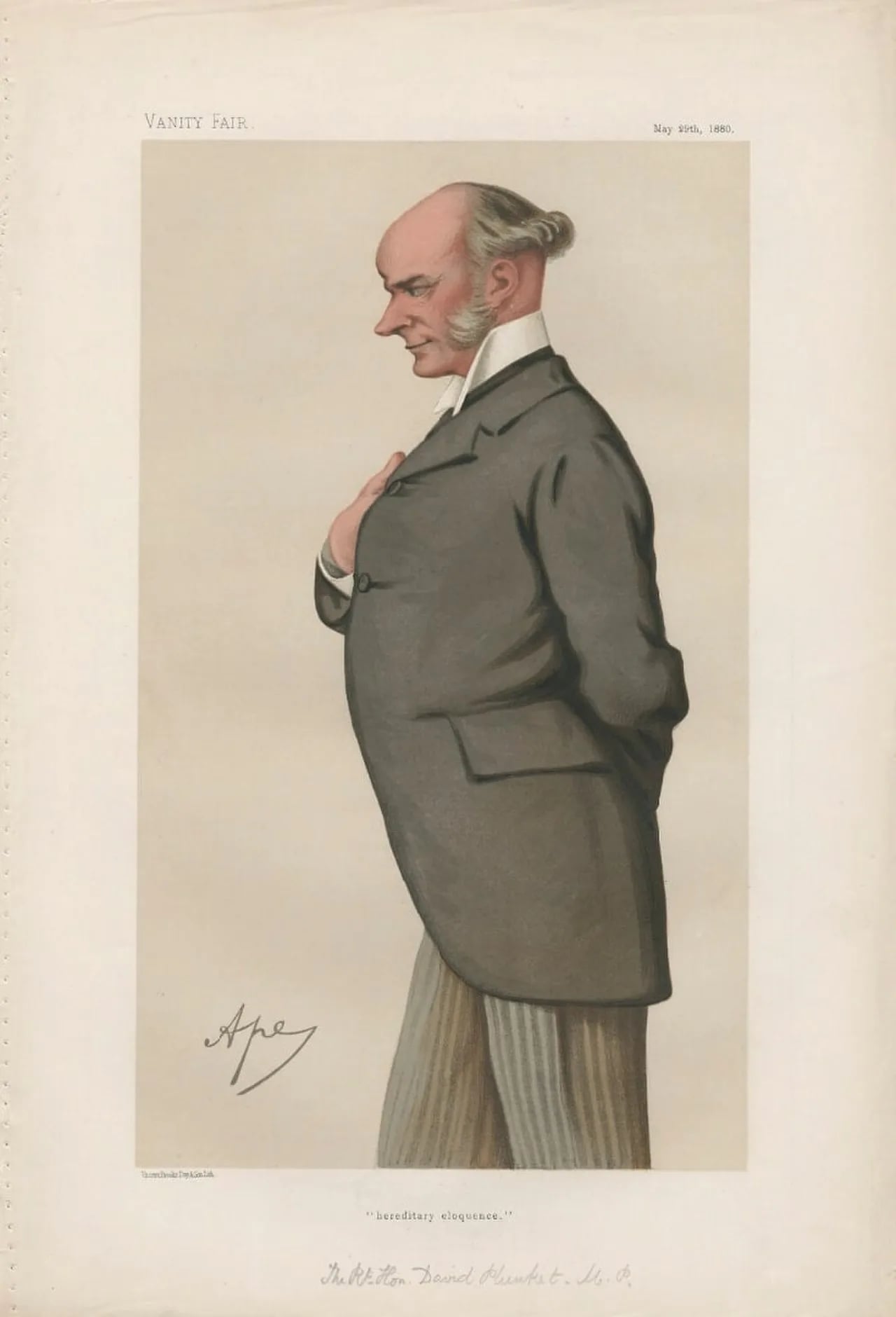 Portrait of David Plunket, 1. Baron Rathmore (1838–1919) – memorial page