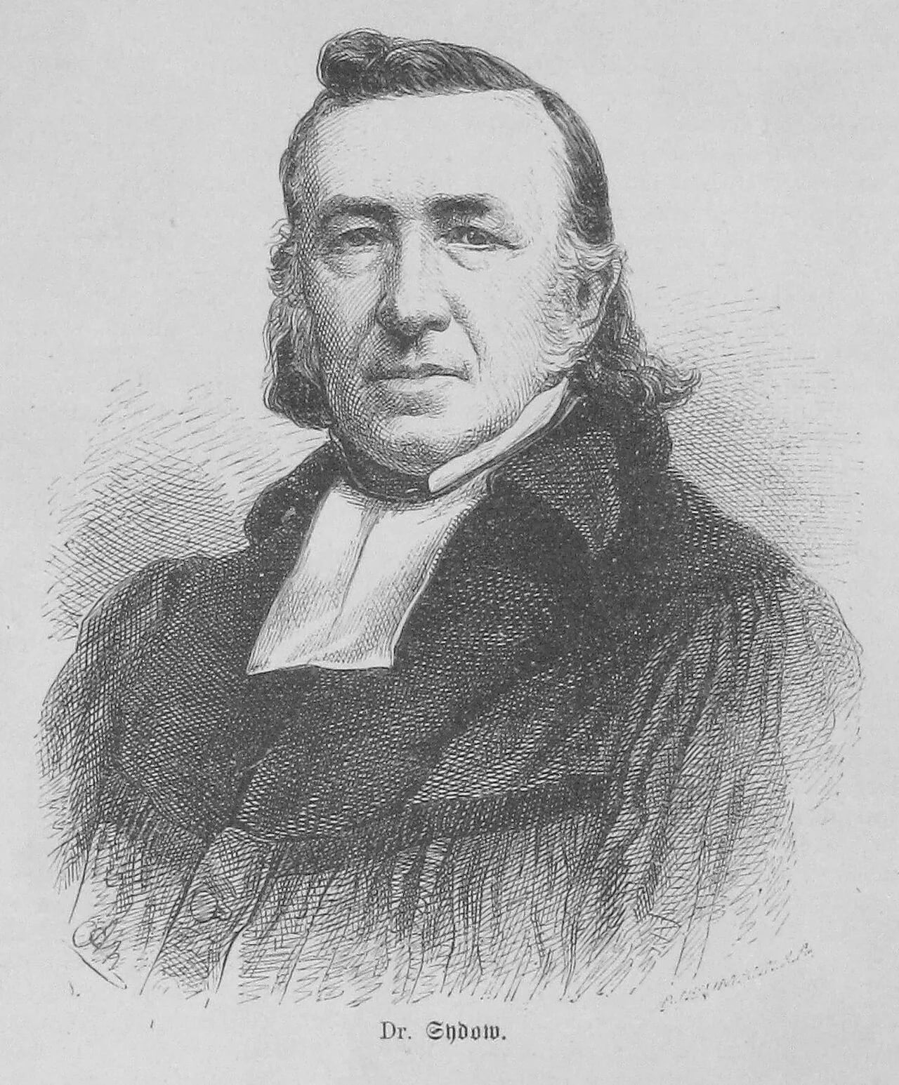 Portrait of Adolf Sydow (1800–1882) – memorial page