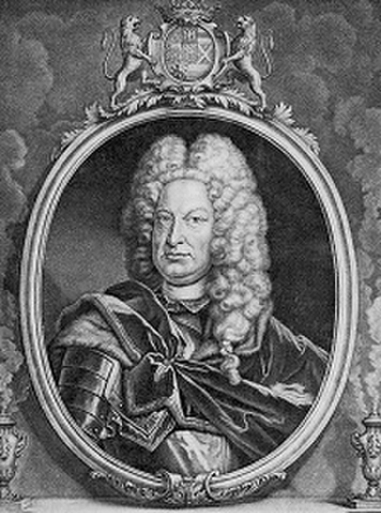 Porträt von Karl Ludwig von Nassau-Saarbrücken (1665–1723) – Gedenkseite