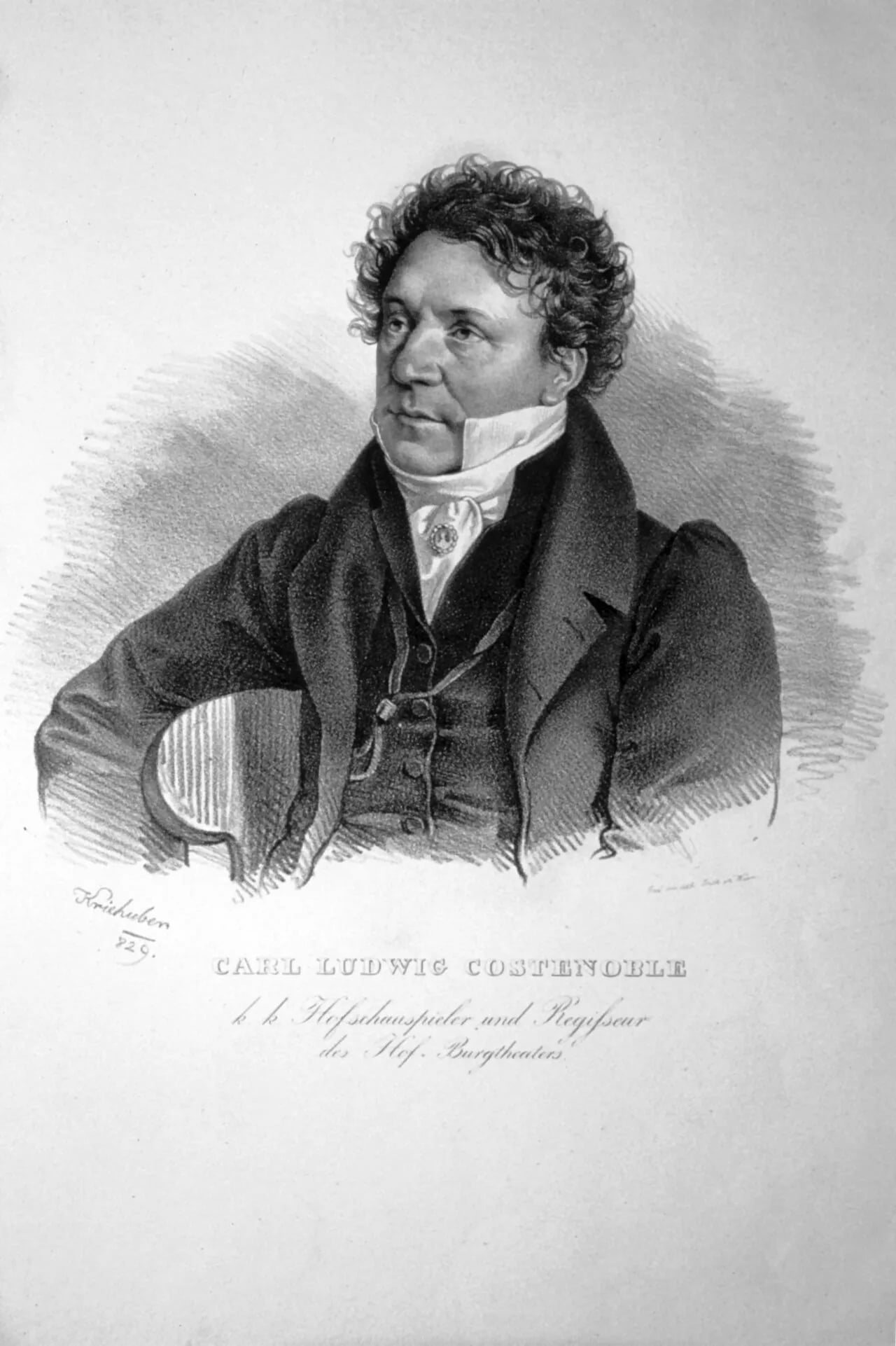 Portrait of Karl Ludwig Costenoble (1769–1837) – memorial page