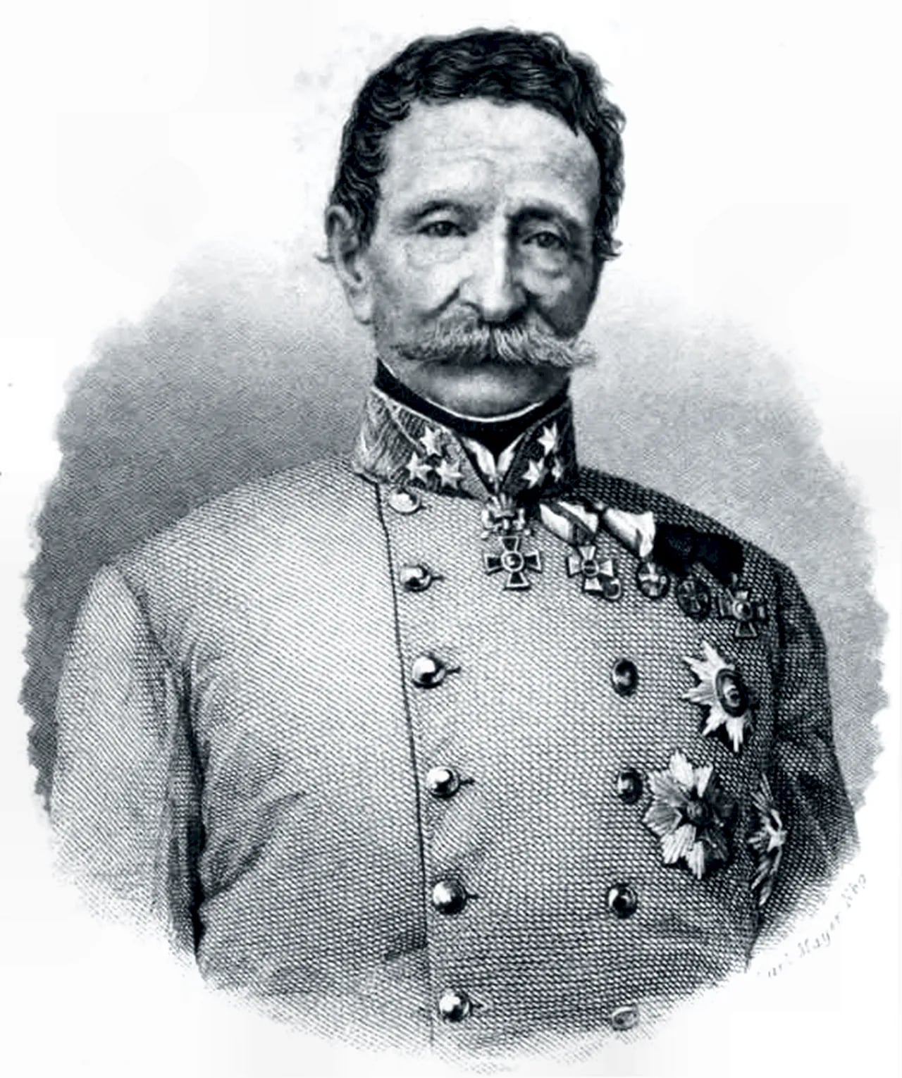 Porträt von Karl von Culoz (1785–1862) – Gedenkseite