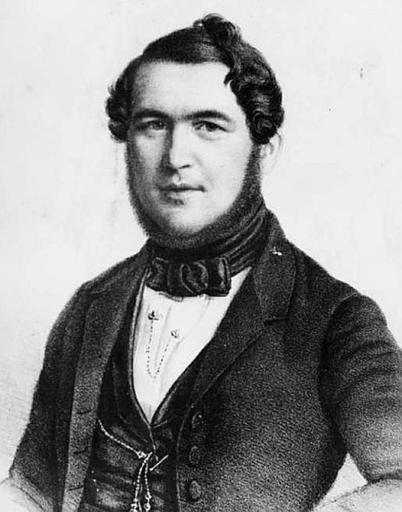 Portrait of Karl Theodor Gier (1796–1856) – memorial page