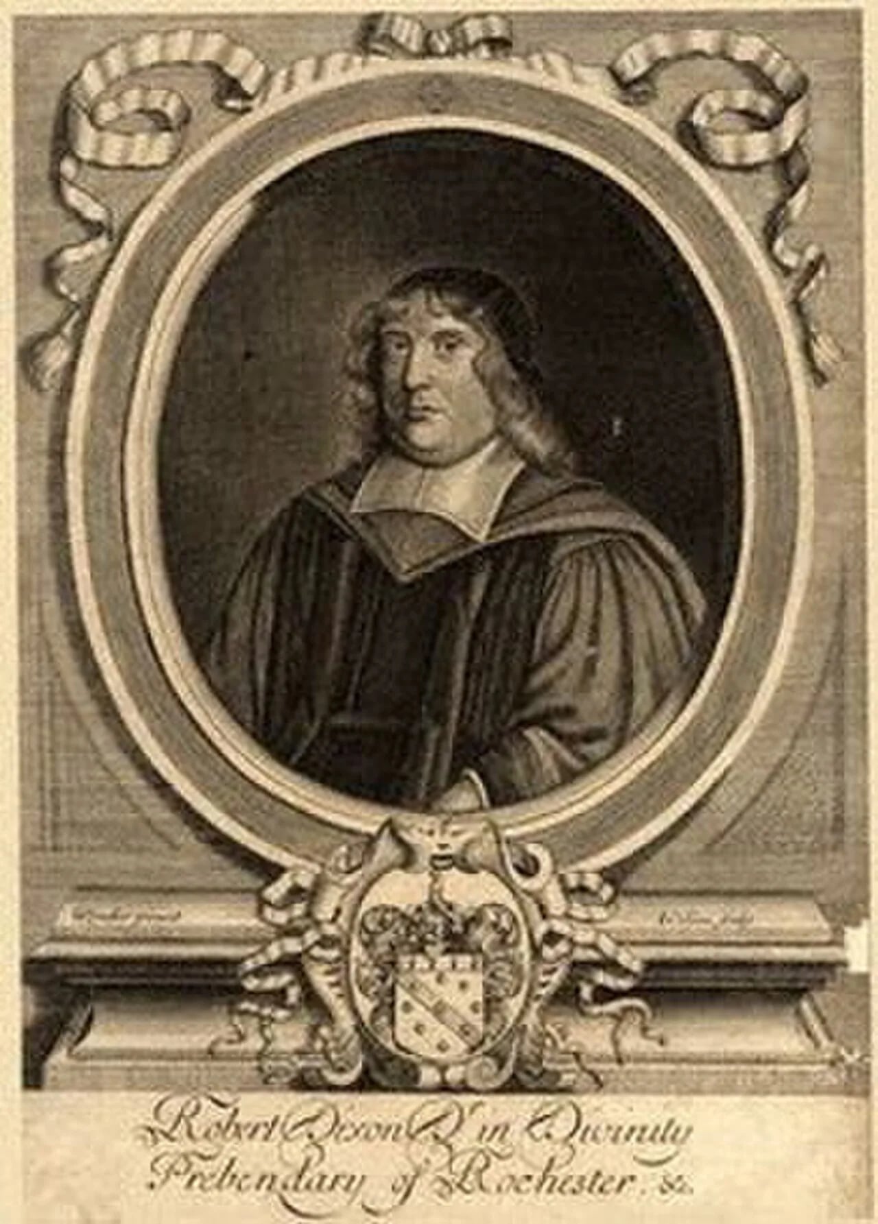 Portrait of Robertus Dixon (1647–1733) – memorial page