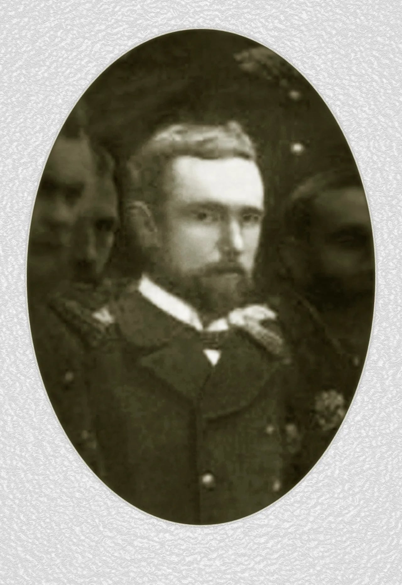Porträt von Wilhelm von Schultz (1852–1891) – Gedenkseite