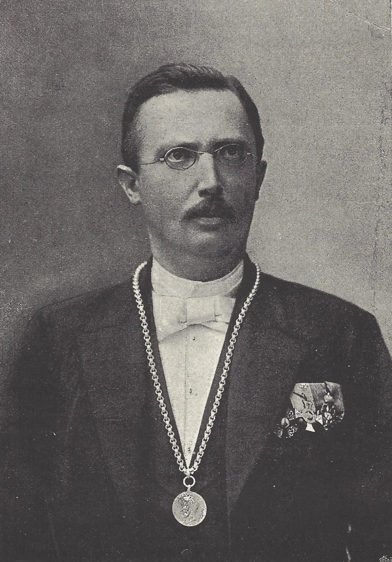 Porträt von Karl Wilckens (1851–1914) – Gedenkseite