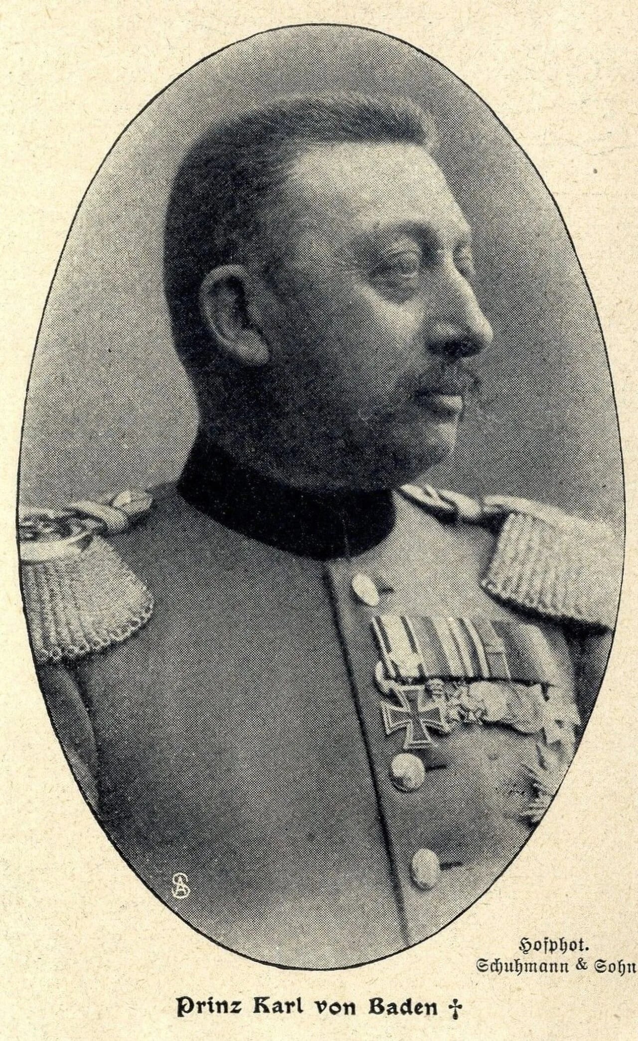 Portrait of Karl von Baden (1832–1906) – memorial page
