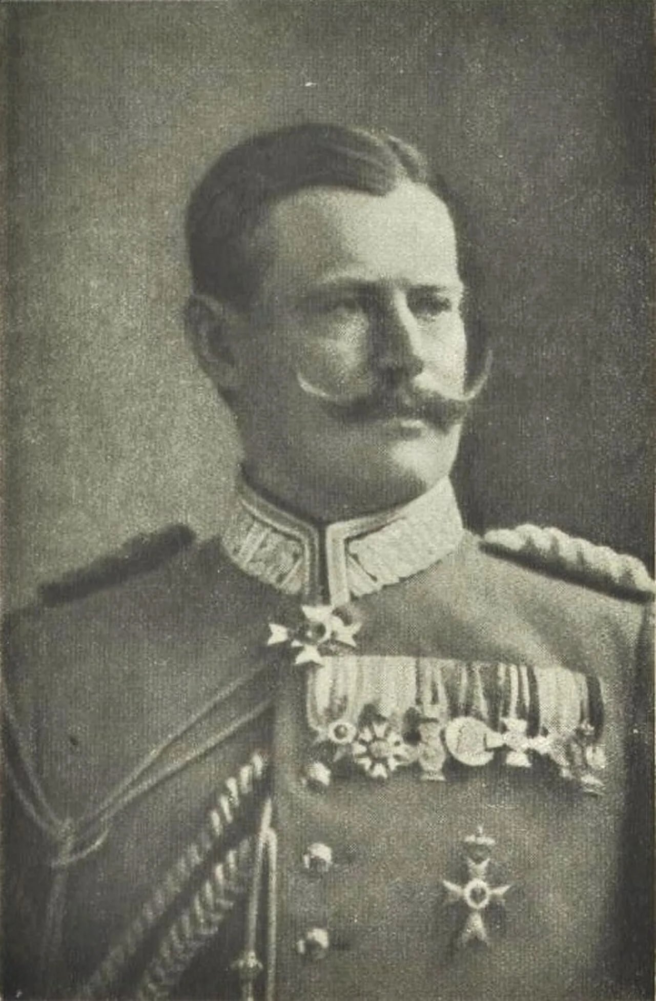 Porträt von Karl von Brug (1855–1923) – Gedenkseite