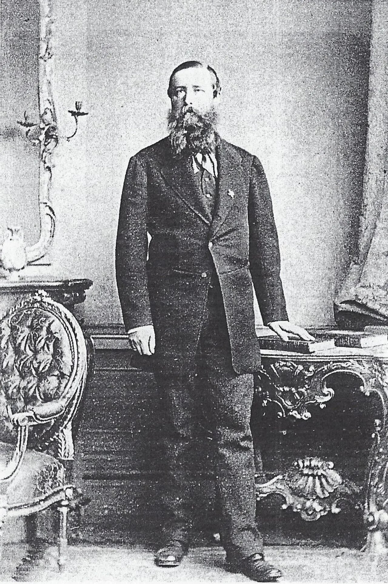 Portrait of Karl von Lehndorff (1826–1883) – memorial page