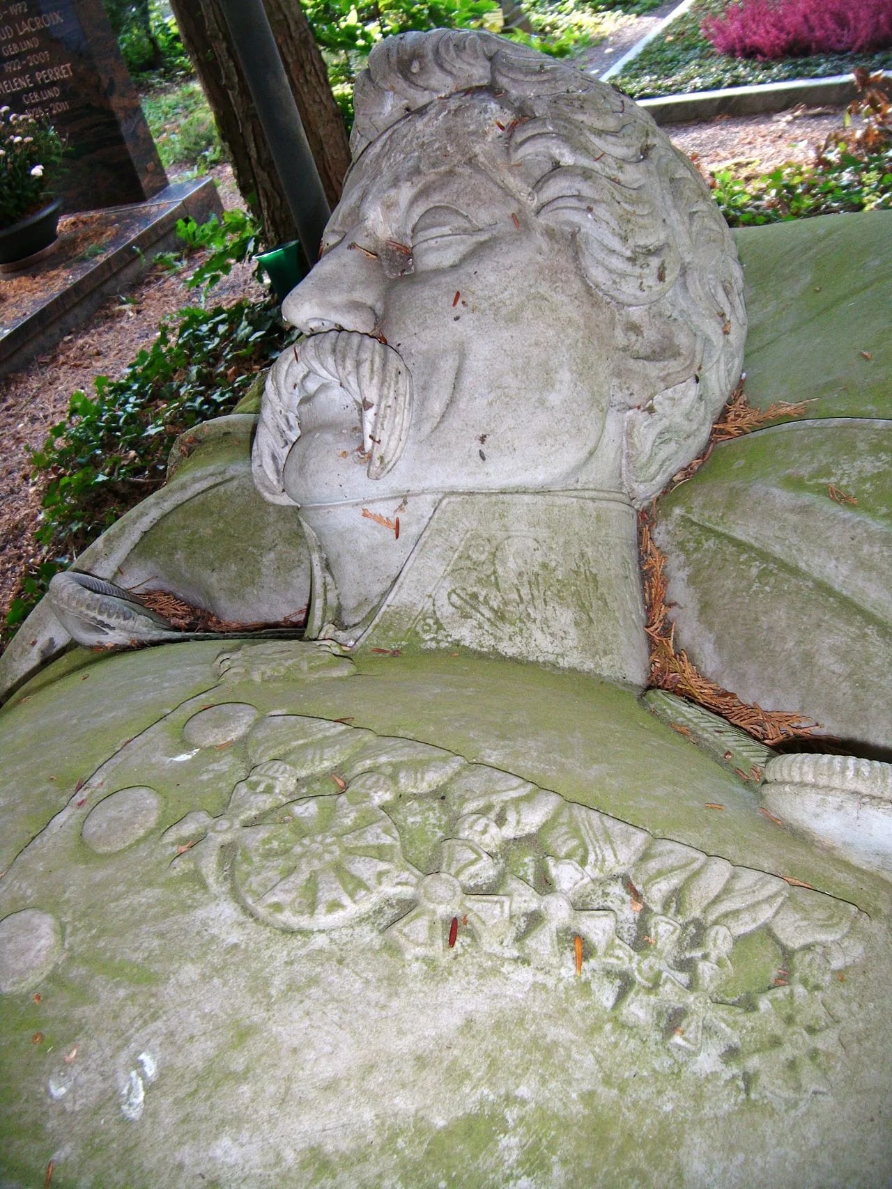 Porträt von Karl von Pflummern (1787–1850) – Gedenkseite