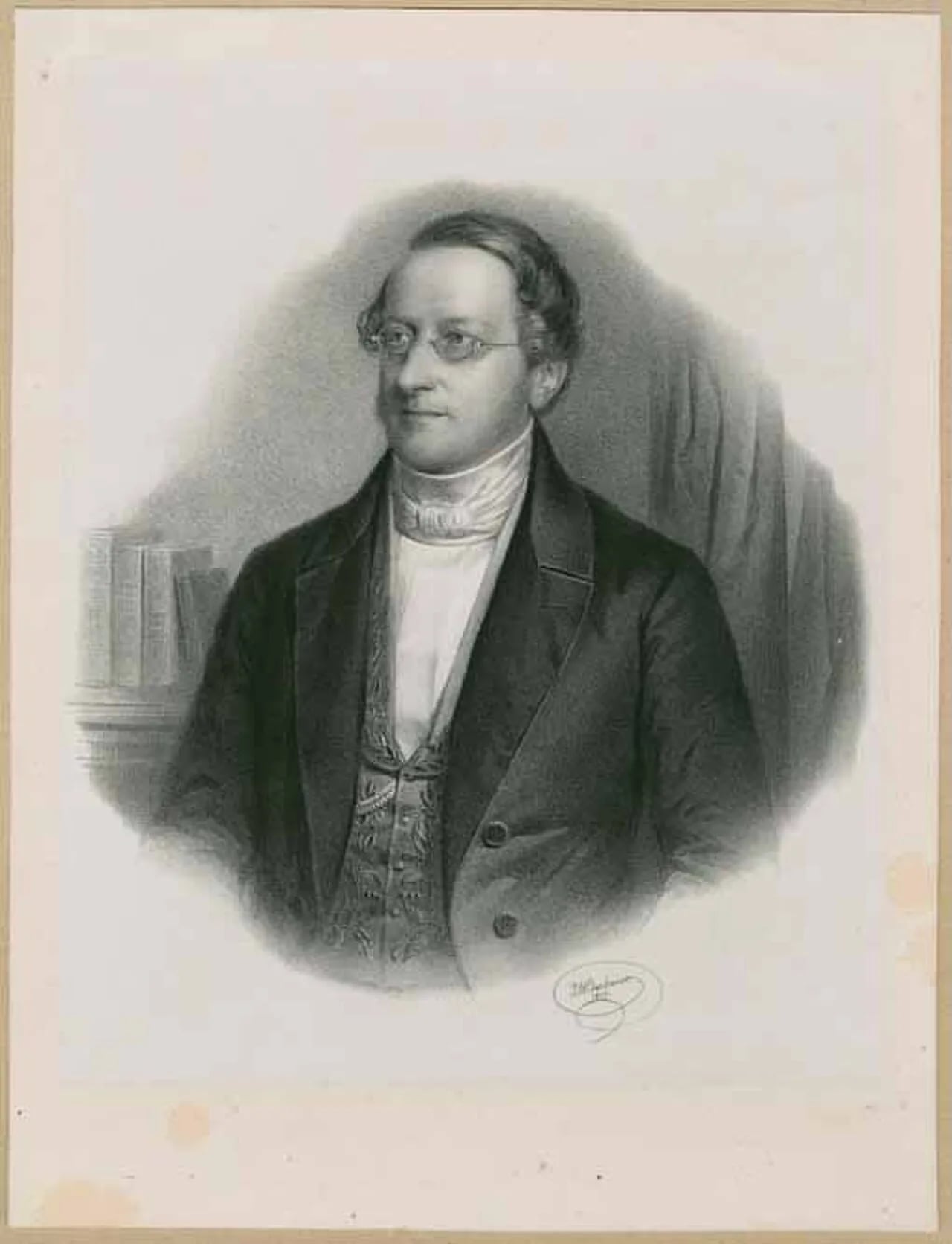 Porträt von Karl von Schrenck (1806–1884) – Gedenkseite
