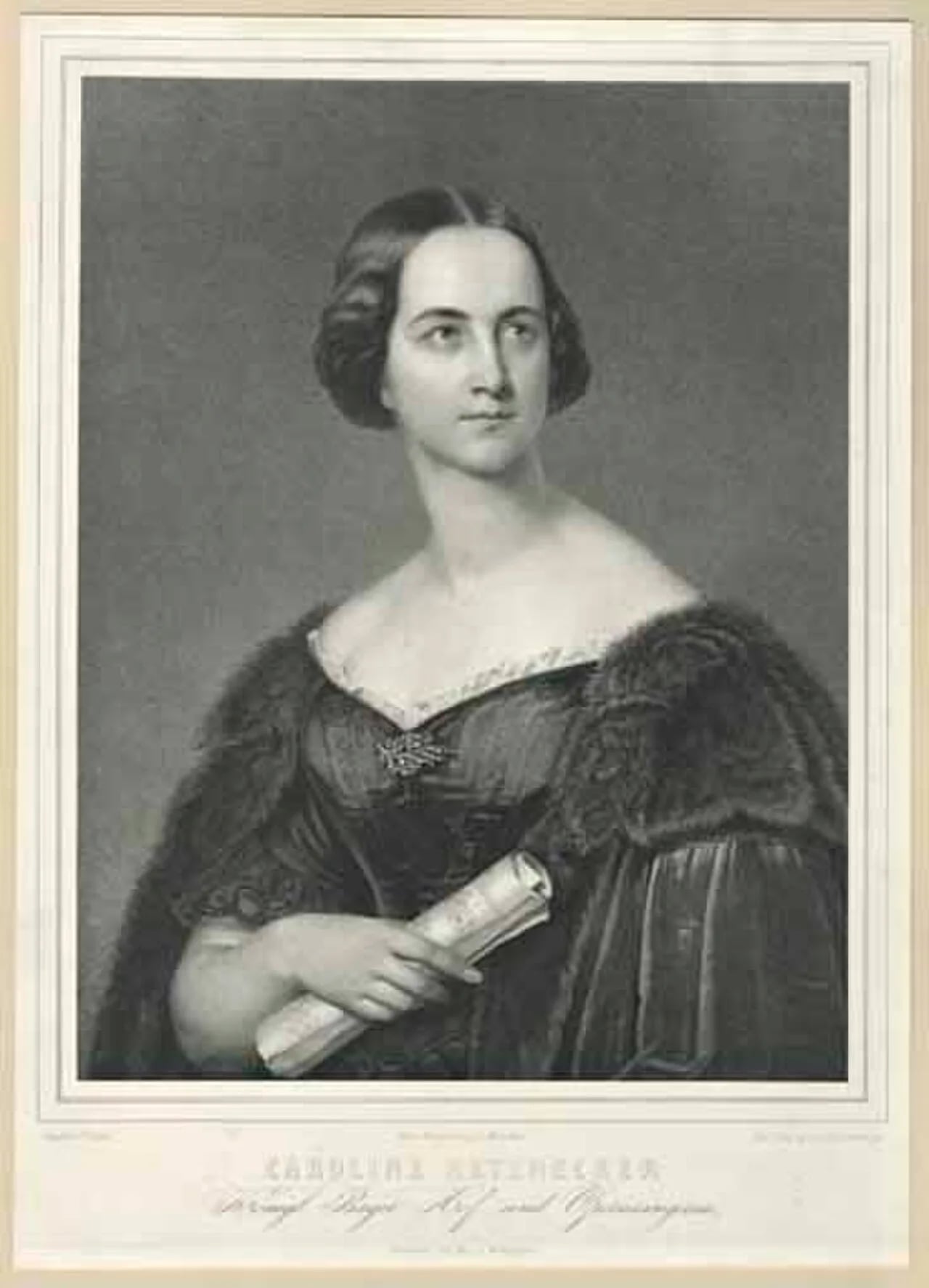 Porträt von Karoline Hetzenecker (1822–1888) – Gedenkseite