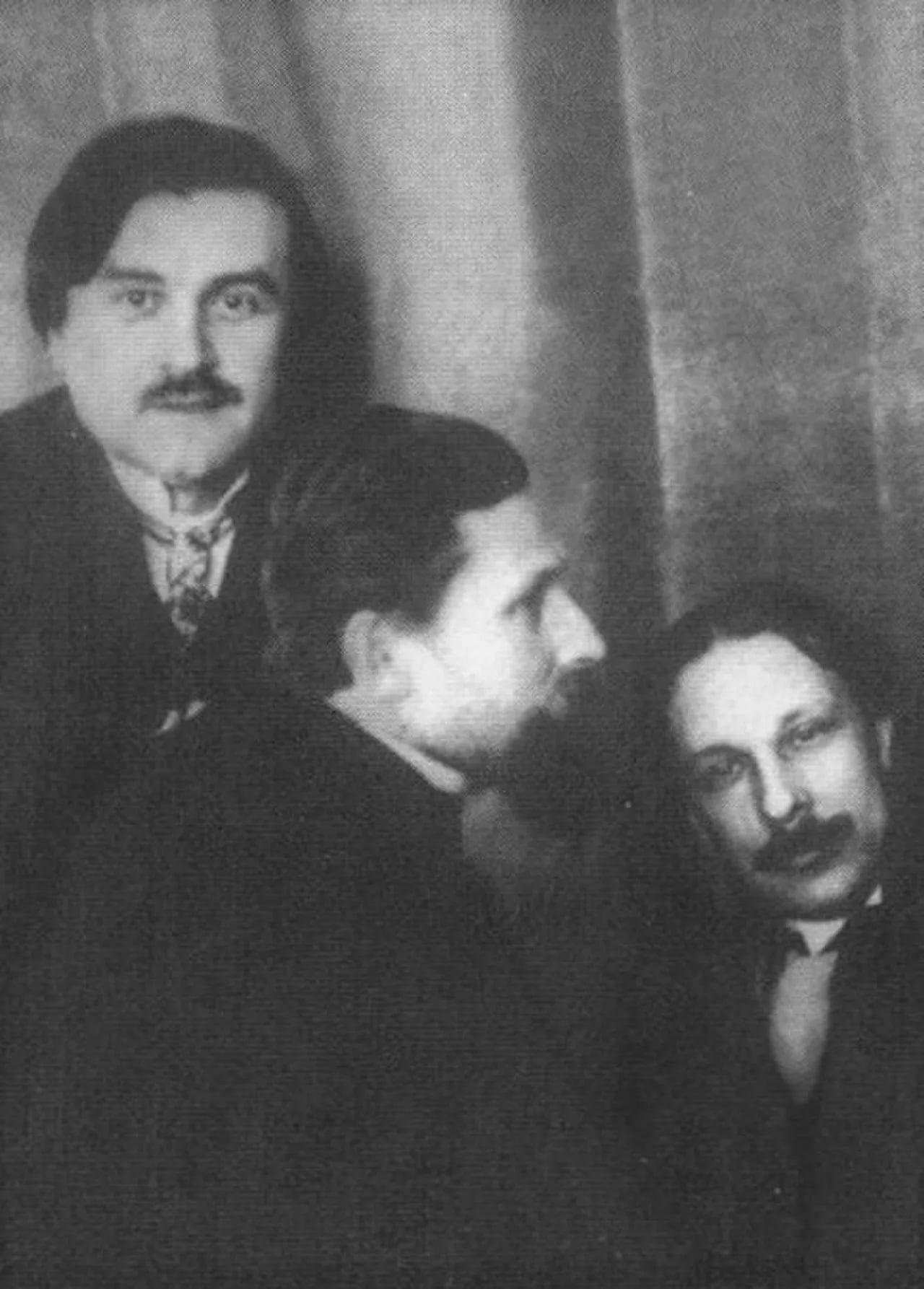 Porträt von Alexei Alexejewitsch Morgunow (1884–1935) – Gedenkseite