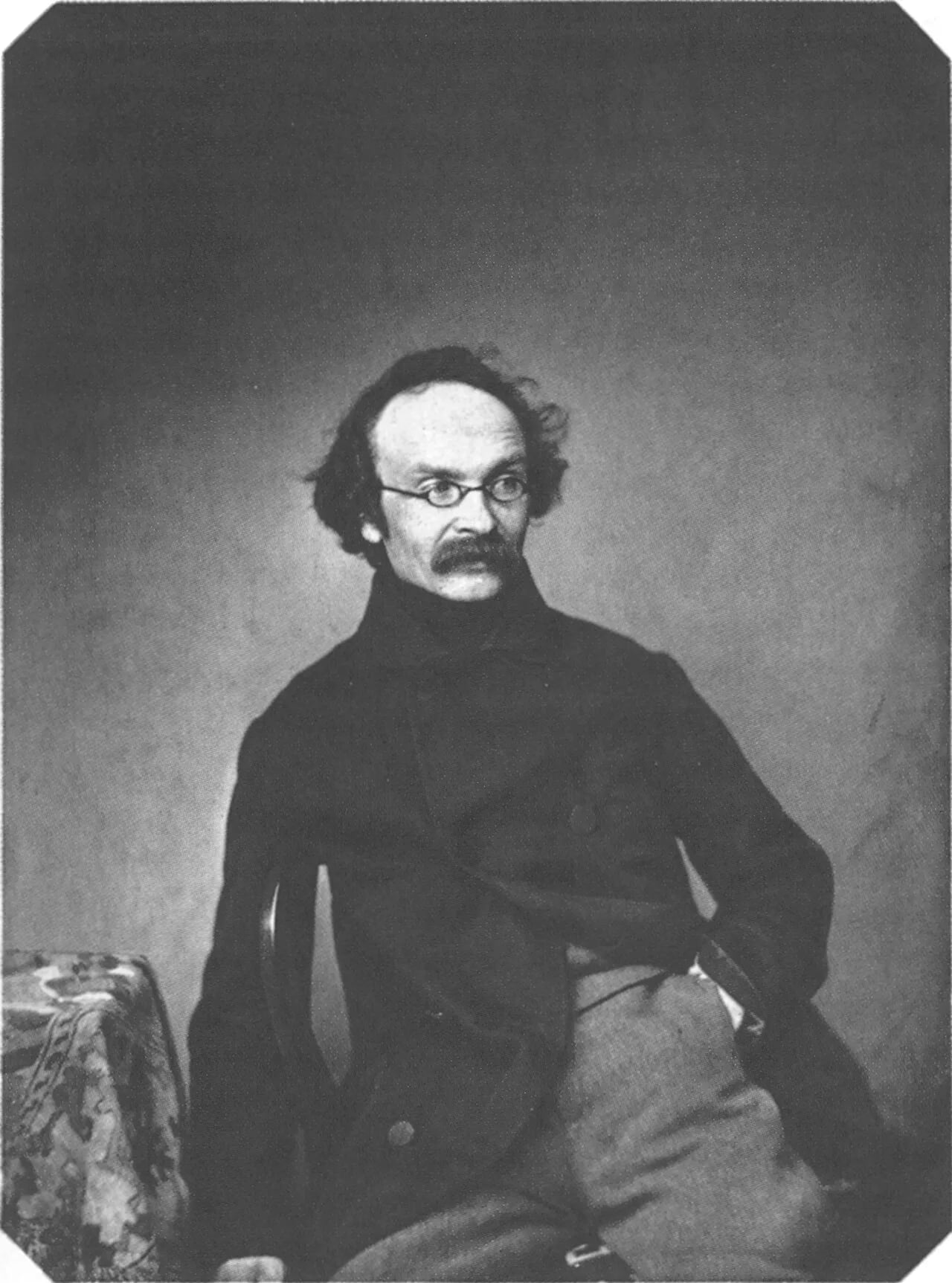 Porträt von Kaspar Kaltenmoser (1806–1867) – Gedenkseite