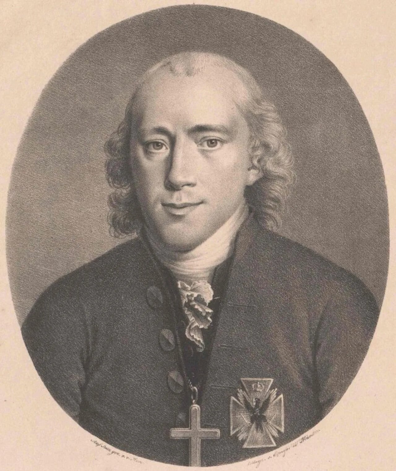 Porträt von Kaspar Maximilian Droste zu Vischering (1770–1846) – Gedenkseite