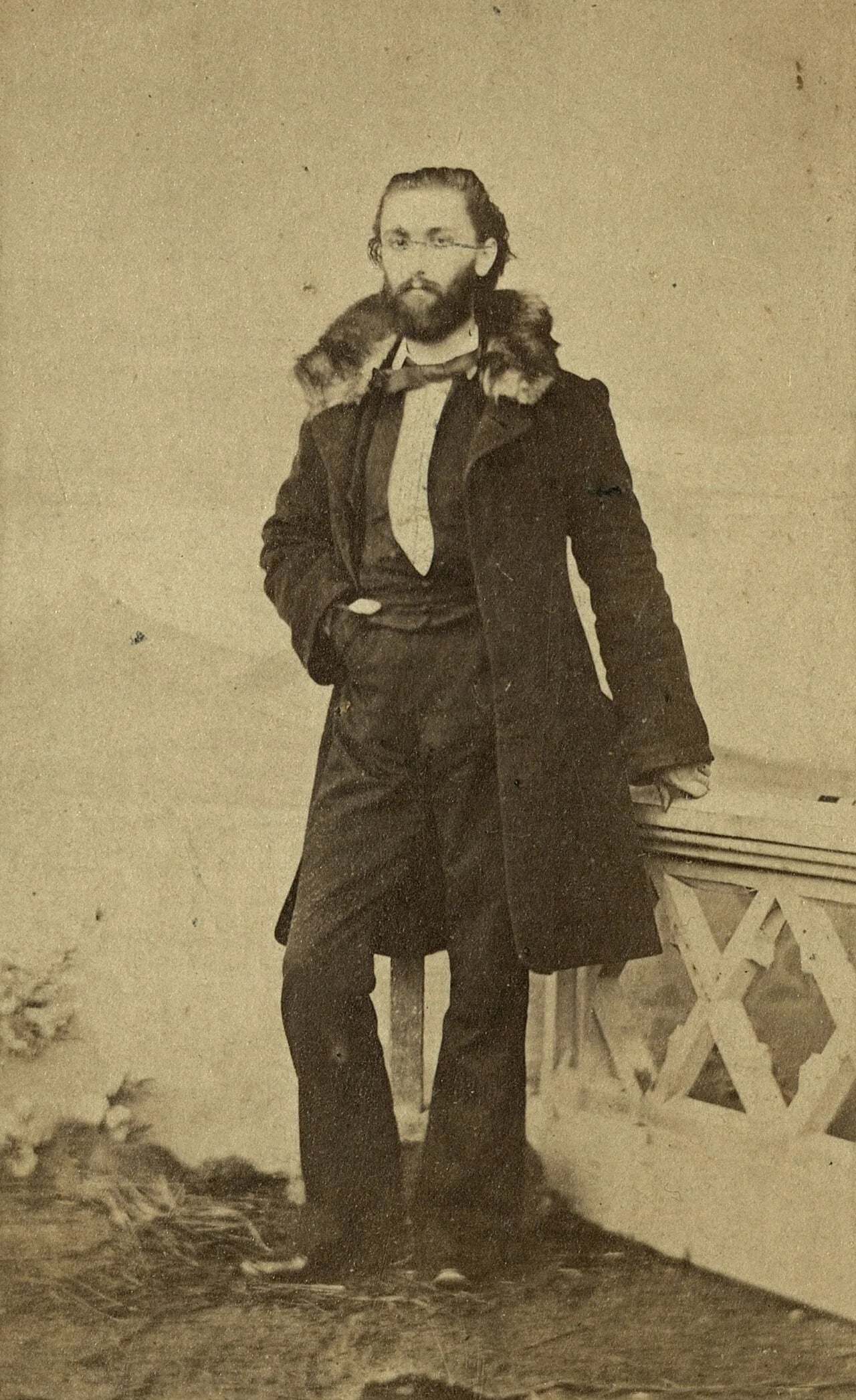 Portrait of Valentin Mandelc (1837–1872) – memorial page
