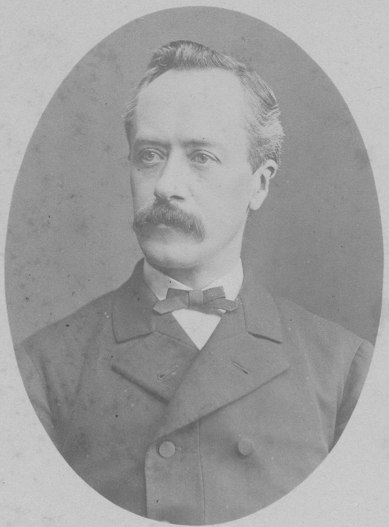 Porträt von Henri Ernest Moltzer (1836–1895) – Gedenkseite