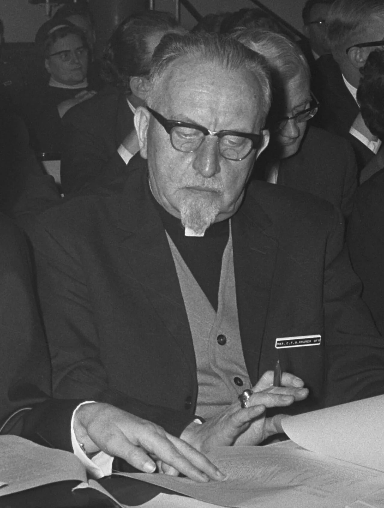 Porträt von Frans Kramer (1903–1998) – Gedenkseite