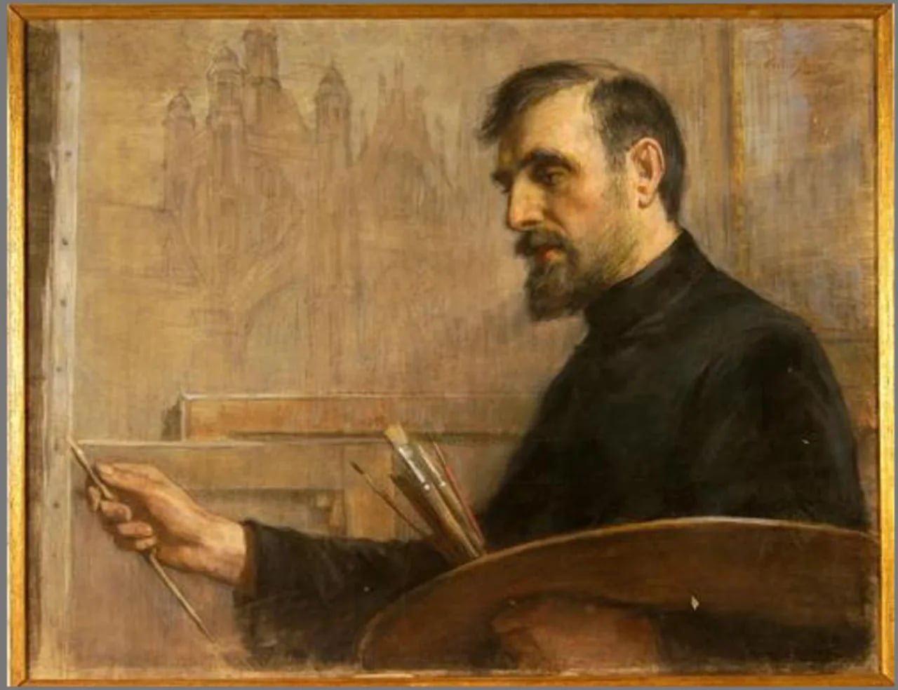 Portrait of Frans Slager (1876–1953) – memorial page