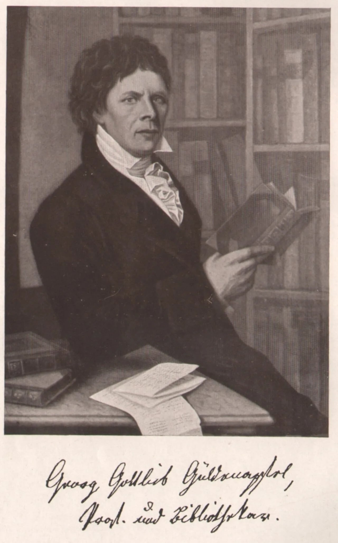 Portrait of Georg Gottlieb Güldenapfel (1776–1826) – memorial page