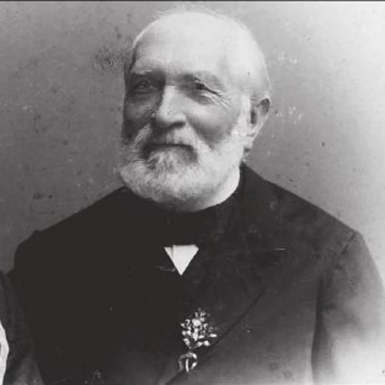 Porträt von Karl Heinrich Hünersdorf (1817–1897) – Gedenkseite