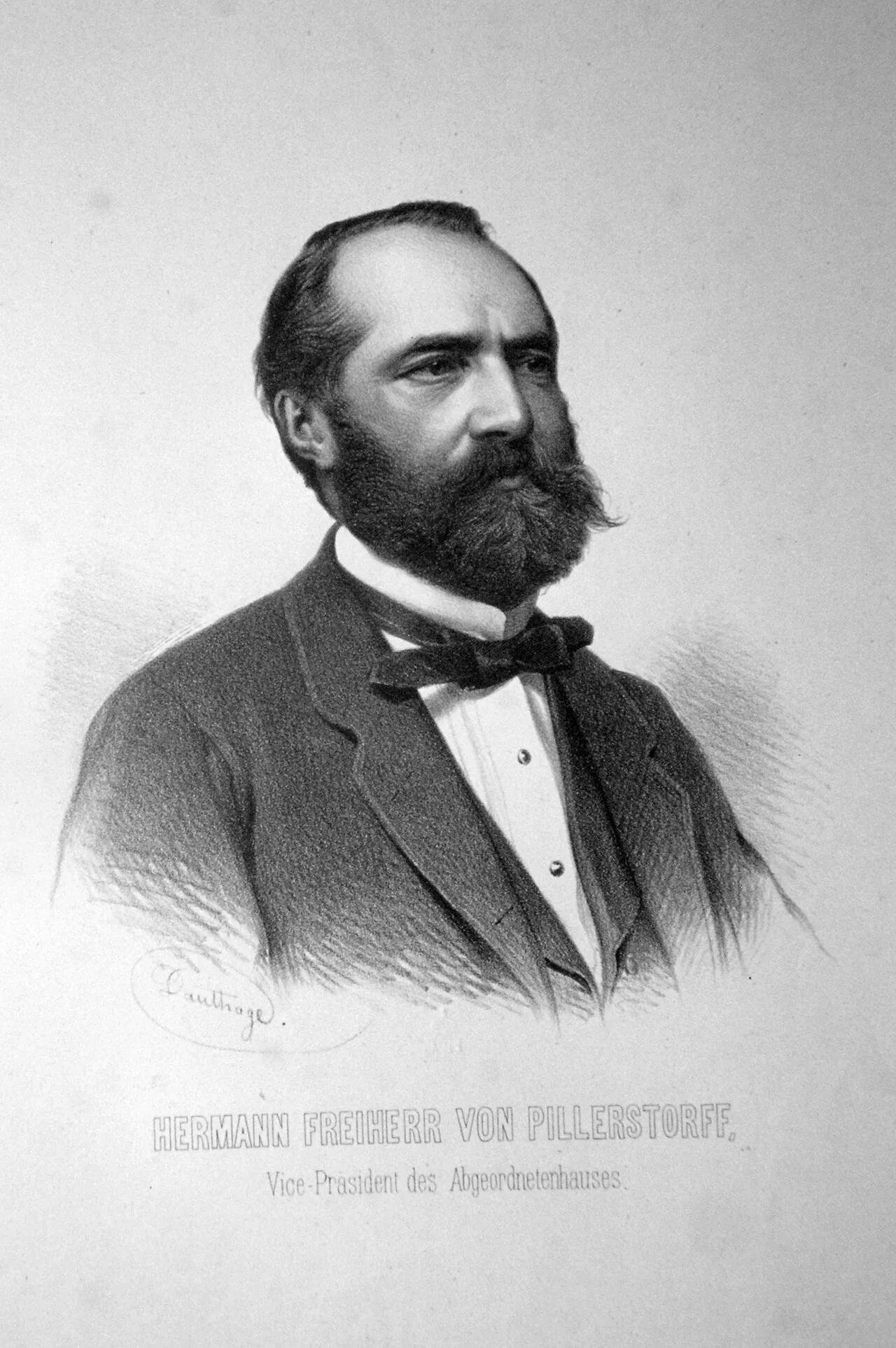 Portrait of Hermann von Pillersdorf (1817–1887) – memorial page