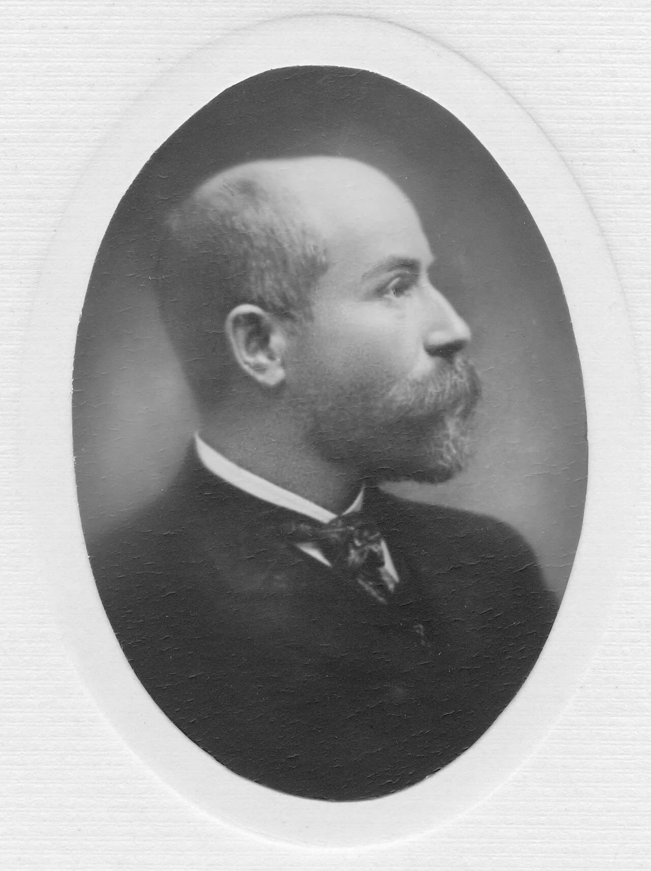 Portrait of Karl Frans Hjorth (1857–1919) – memorial page