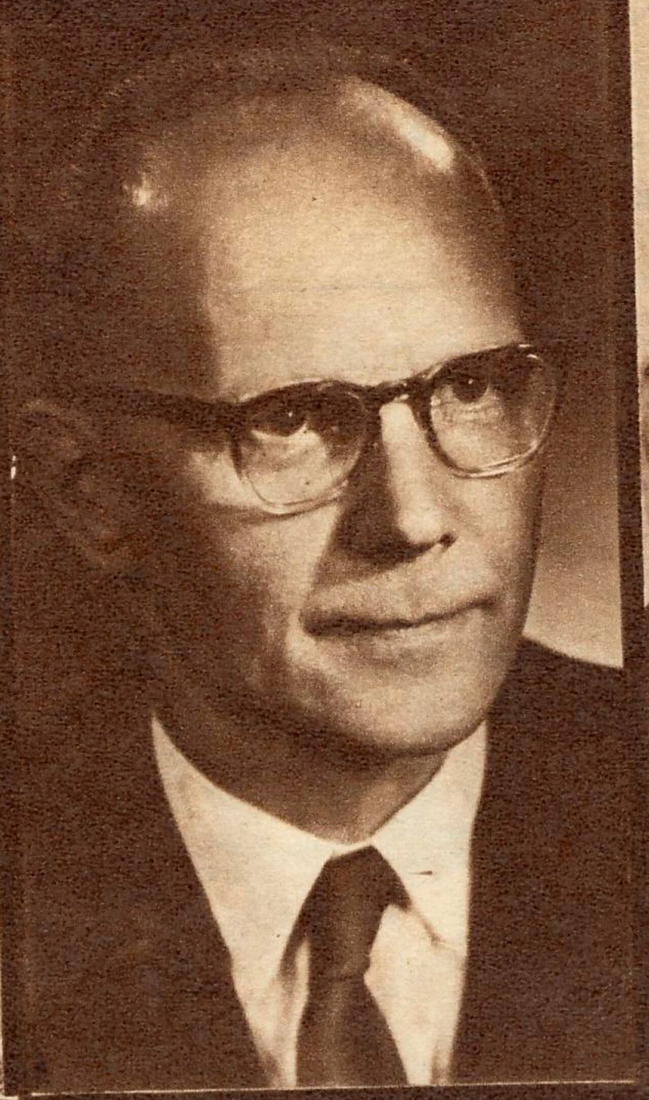 Porträt von Unto Parvilahti (1907–1970) – Gedenkseite