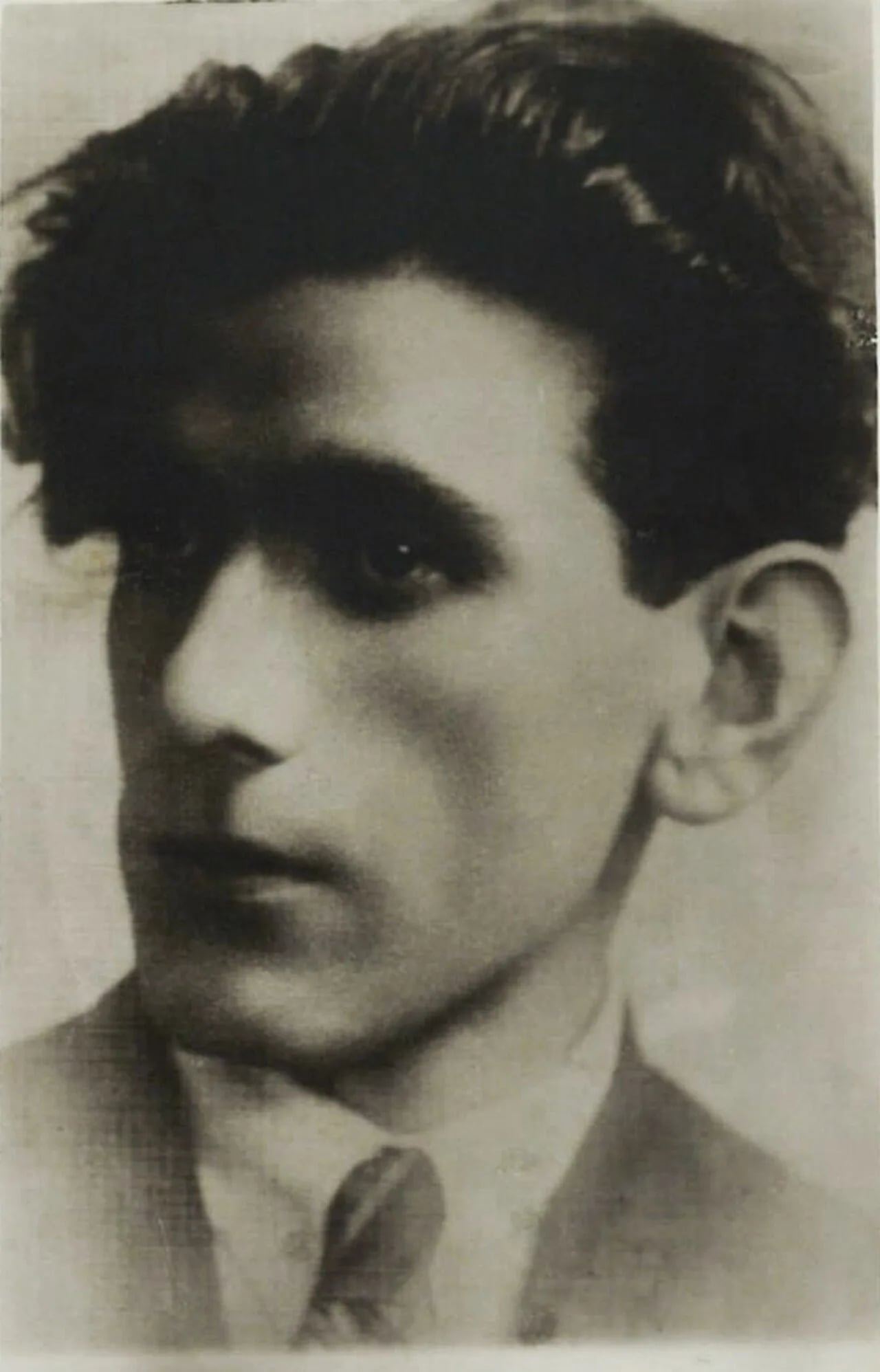 Porträt von Moische Kulbak (1896–1937) – Gedenkseite