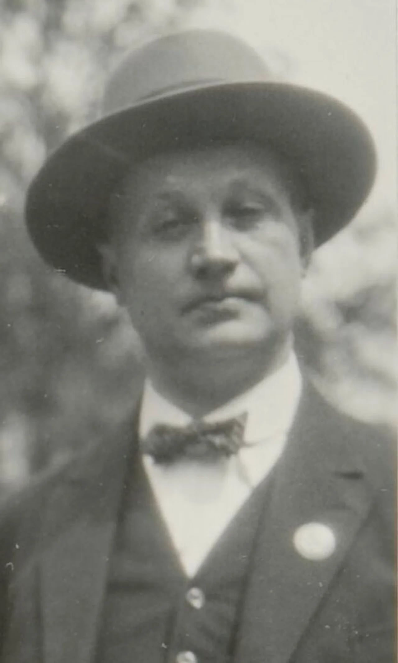Portrait of Walto Tuomioja (1888–1931) – memorial page