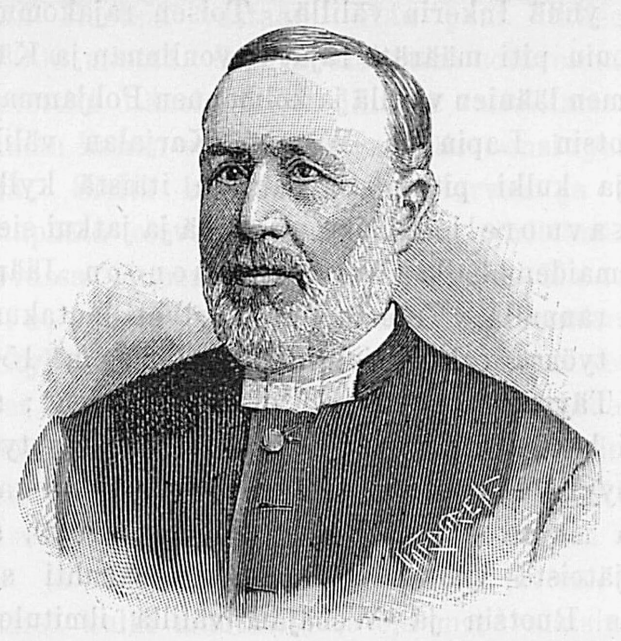 Porträt von C. G. Tötterman (1836–1895) – Gedenkseite