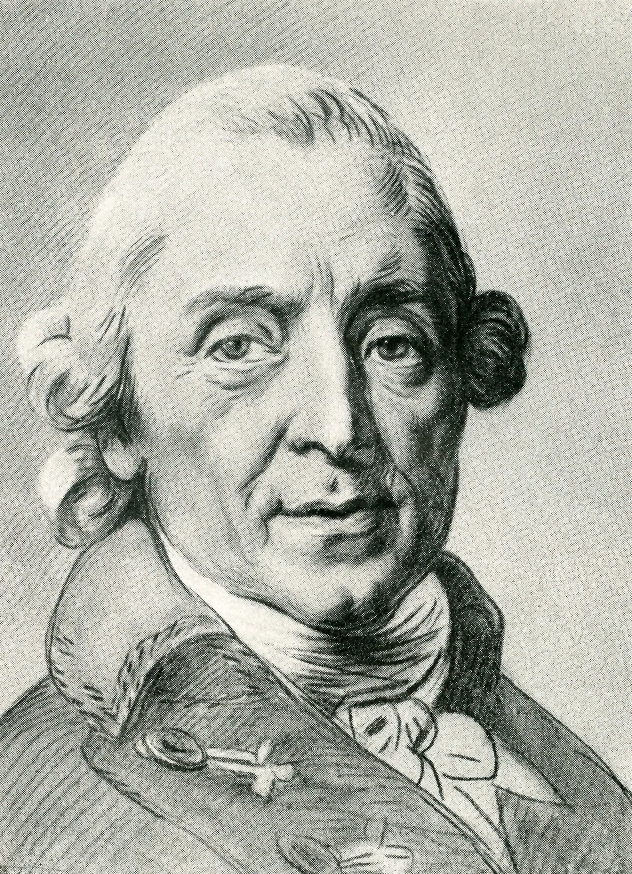 Porträt von Friedrich Wilhelm Heinrich von Trebra (1740–1819) – Gedenkseite