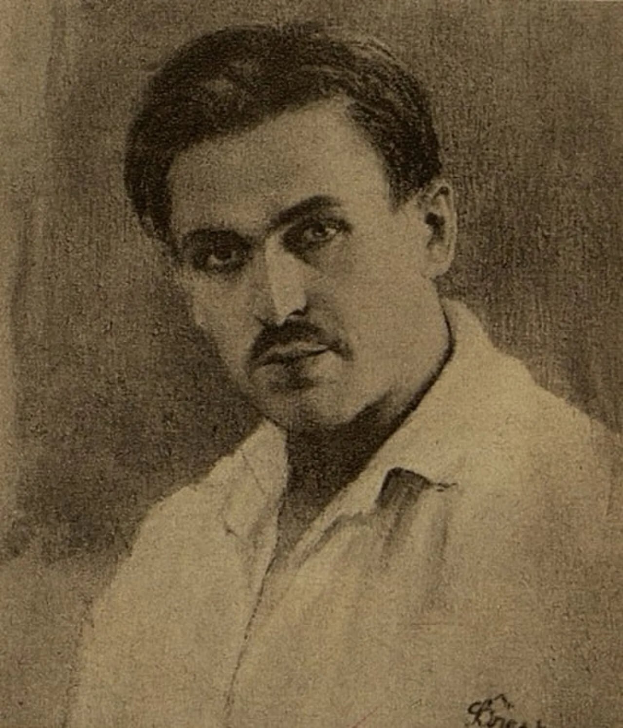 Portrait of Ladislav Treskoň (1900–1923) – memorial page