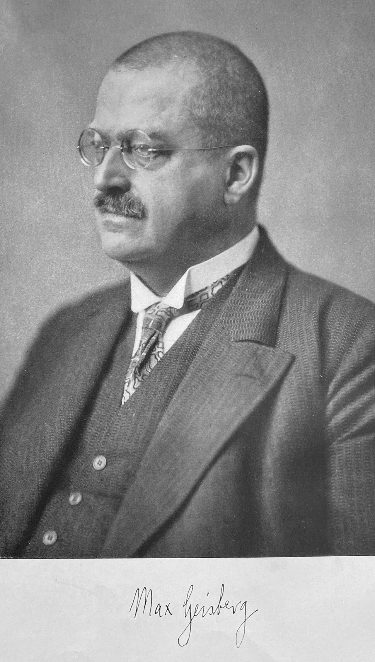 Portrait of Max Geisberg (1875–1943) – memorial page
