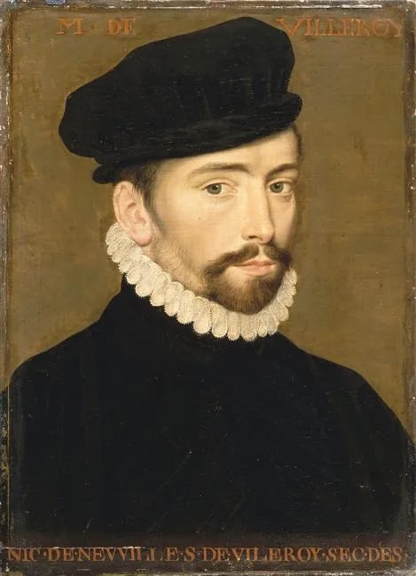 Portrait of Nicolas de Neufville, seigneur de Villeroy (1542–1617) – memorial page