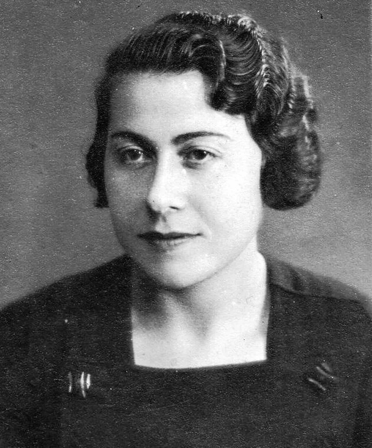 Portrait of Mercedes Romero Abella (1907–1936) – memorial page