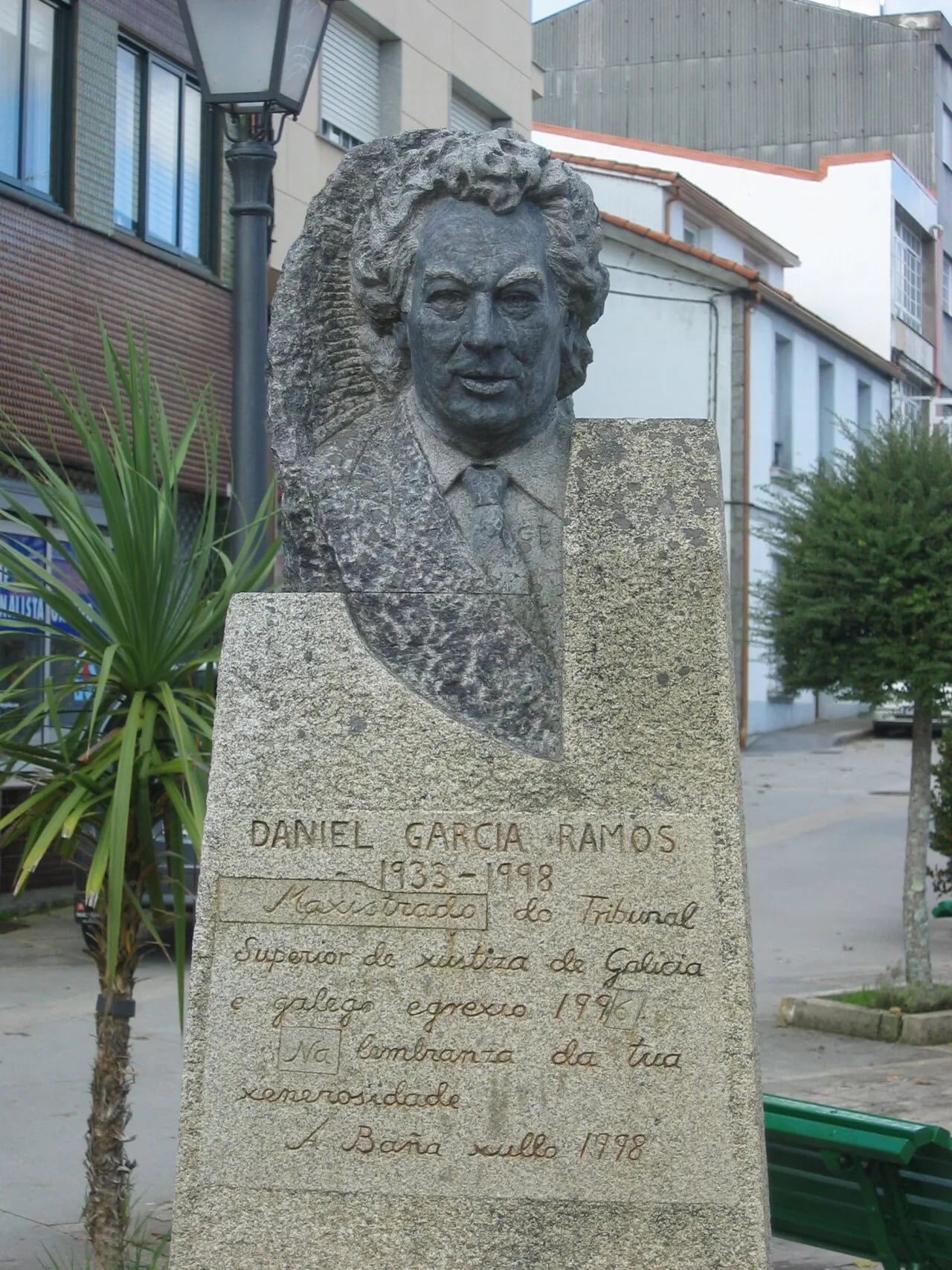 Porträt von Daniel García Ramos (1933–1998) – Gedenkseite