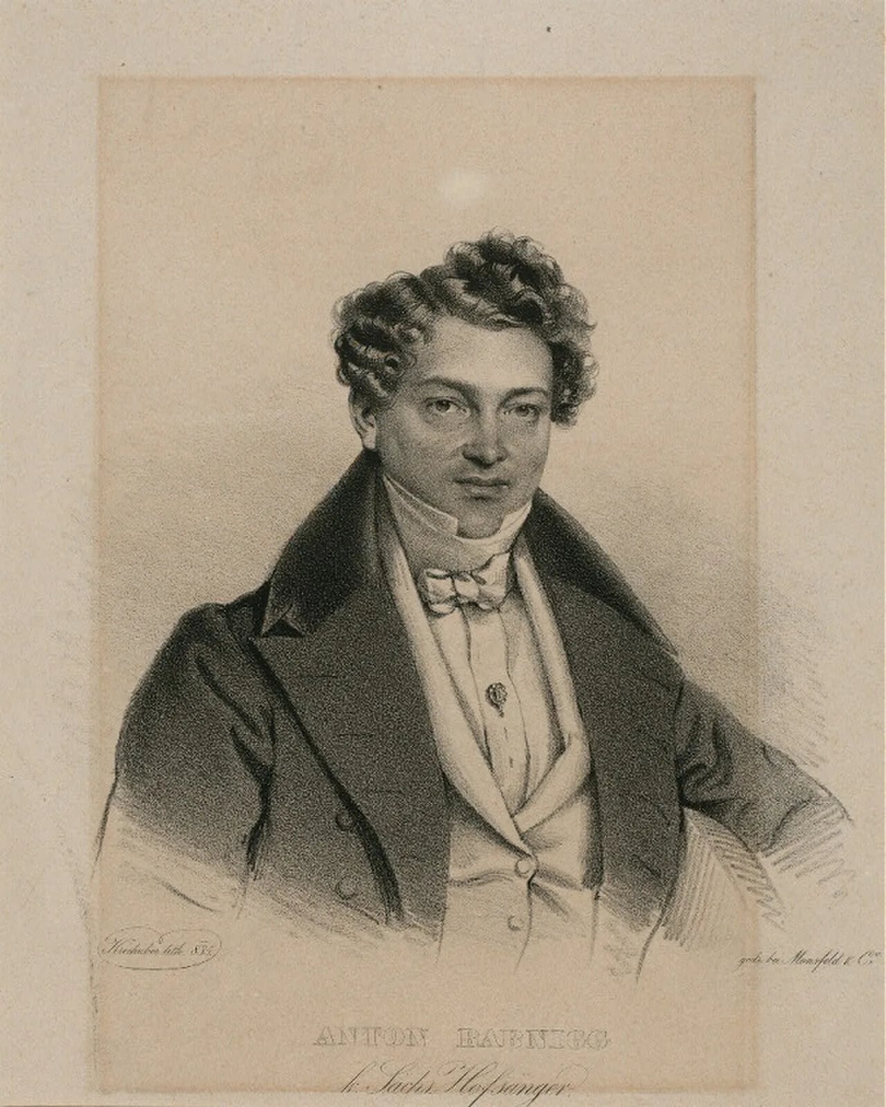 Portrait of Anton Babnigg (1793–1872) – memorial page