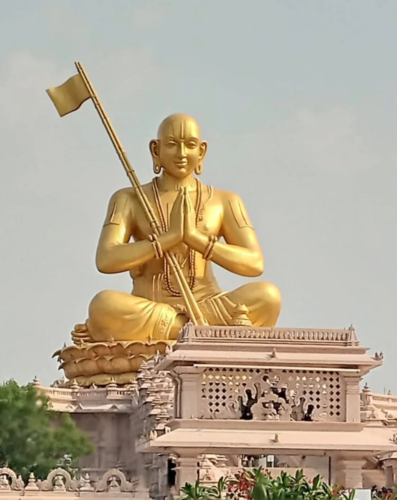 Porträt von Ramanuja (1017–1137) – Gedenkseite