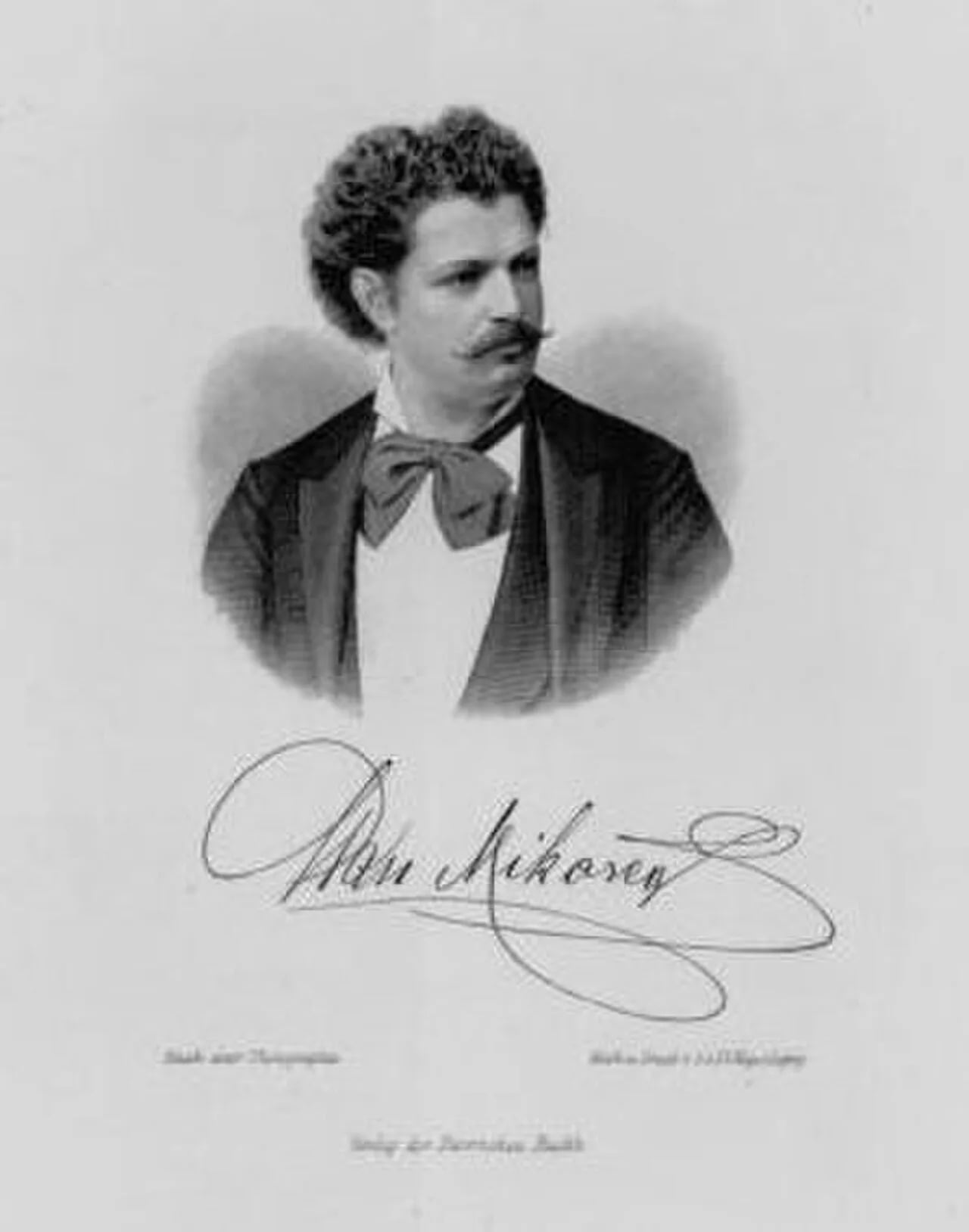 Porträt von Max Mikorey (1850–1907) – Gedenkseite