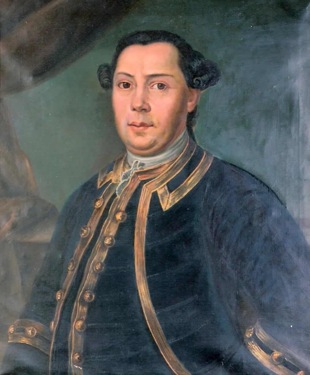 Porträt von Simon Heinrich Sack (1723–1791) – Gedenkseite