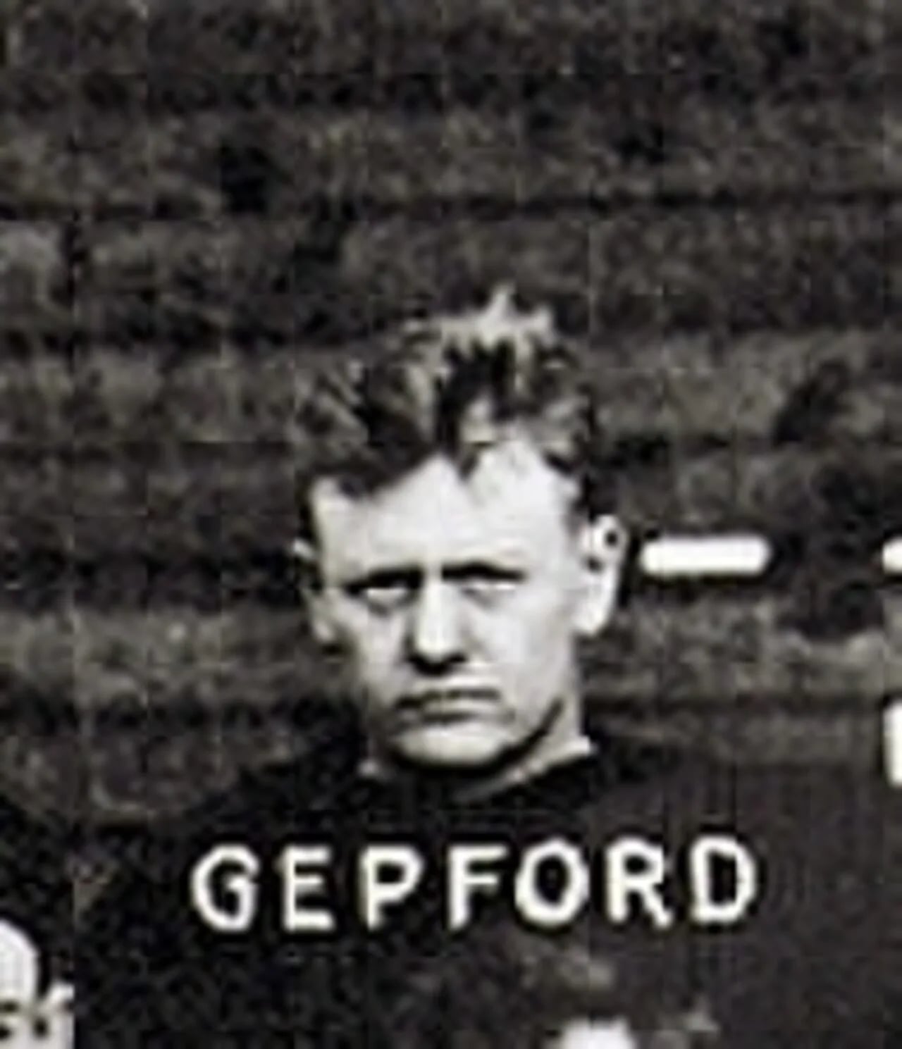 Porträt von Sid Gepford (1895–1924) – Gedenkseite