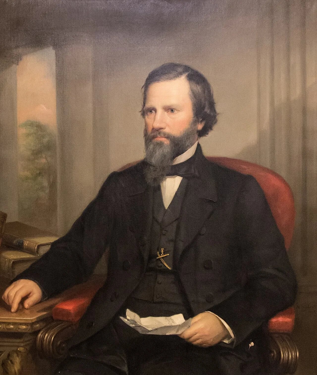 Portrait of Jabez C. Knight (1815–1900) – memorial page