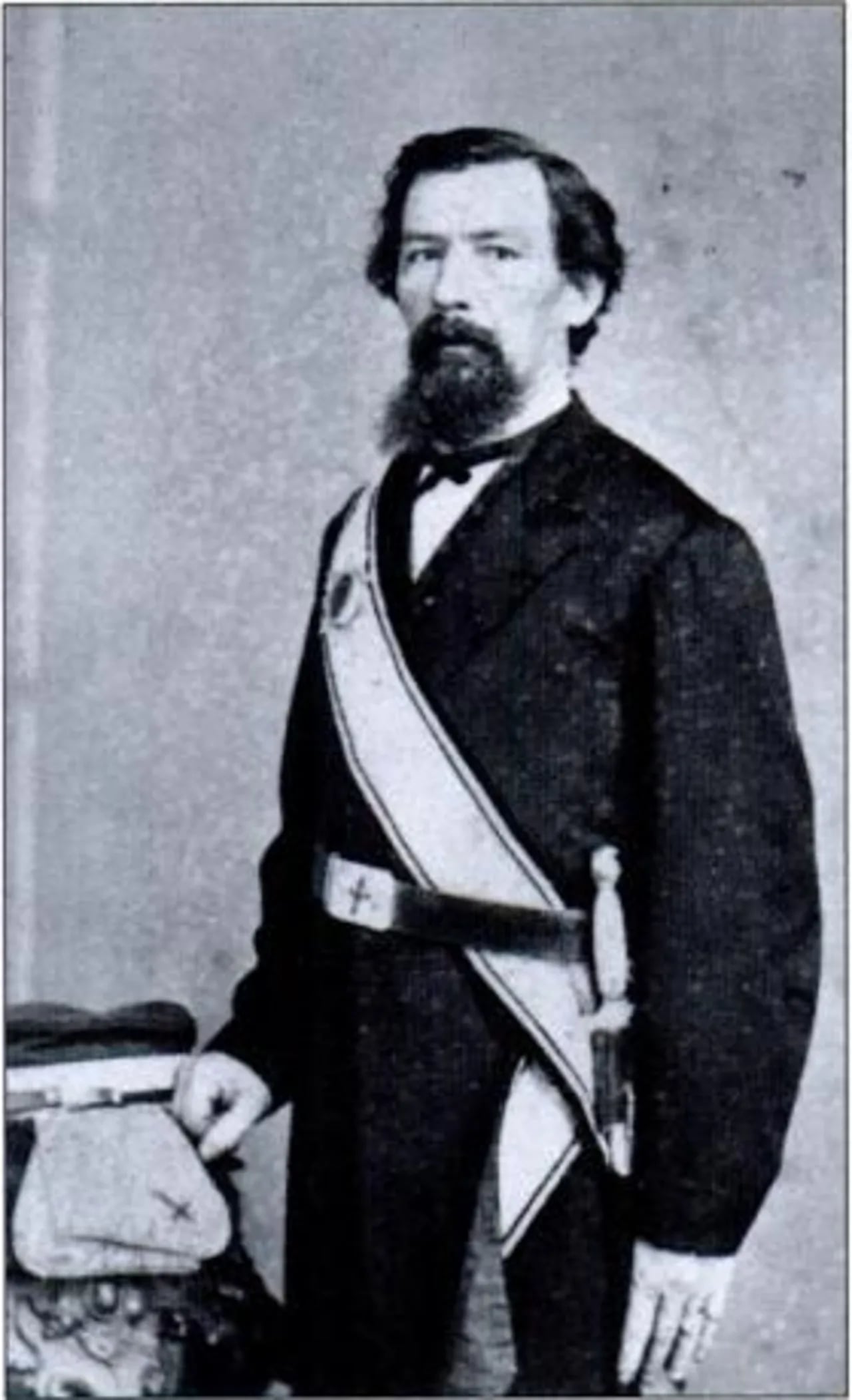 Porträt von George A. Dickel (1818–1894) – Gedenkseite