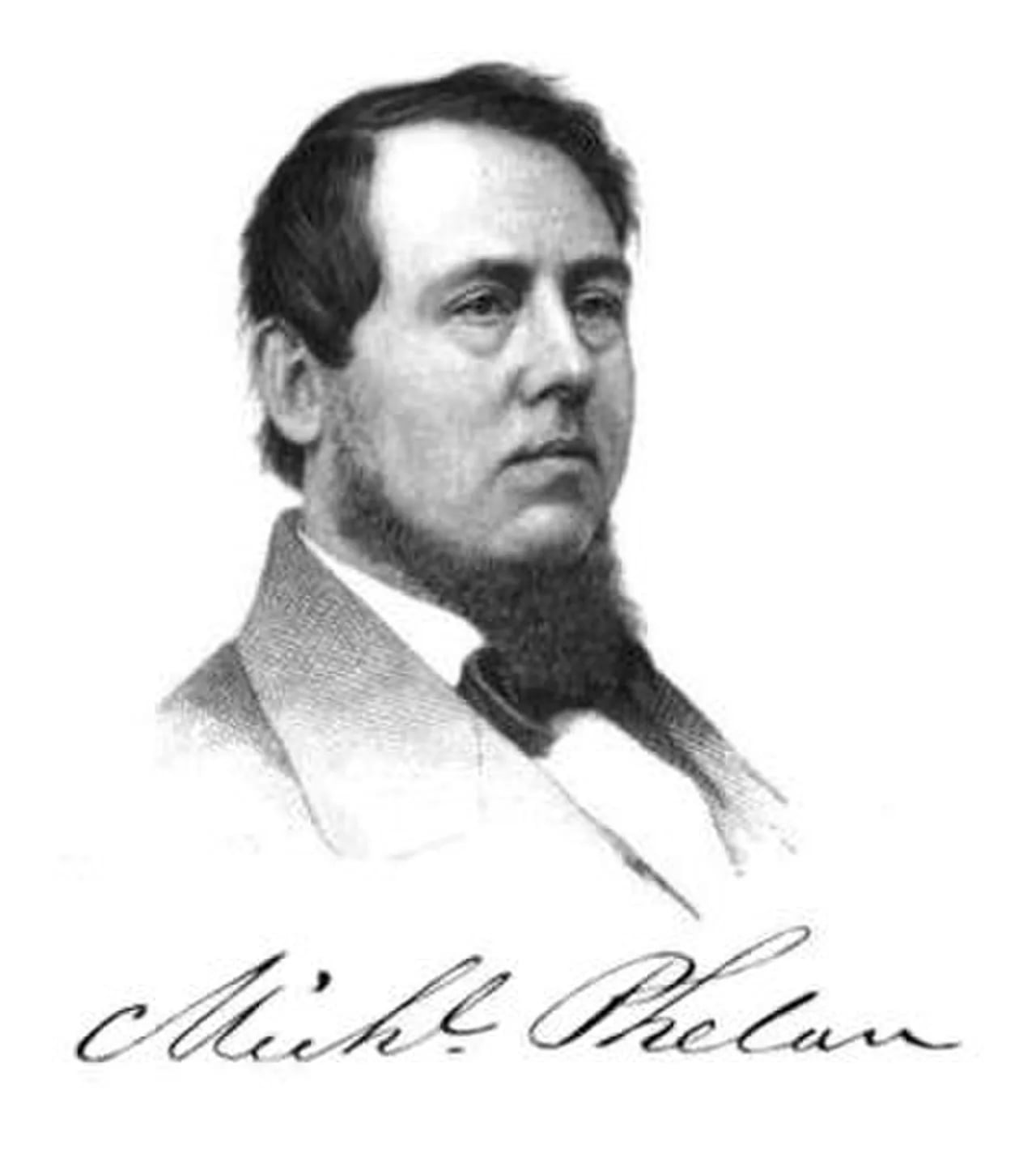 Portrait of Michael Phelan (1817–1871) – memorial page