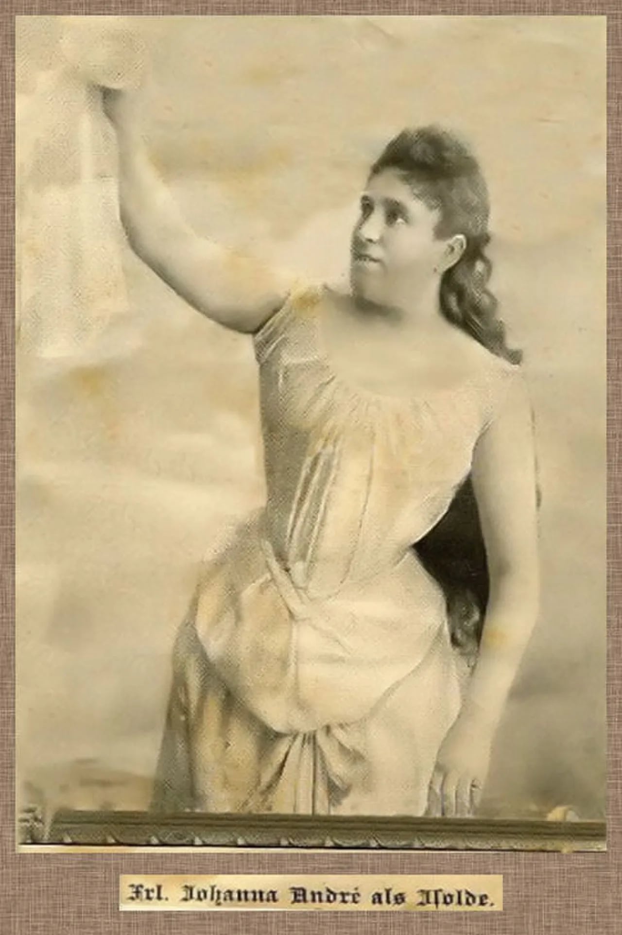 Porträt von Johanna André (1861–1926) – Gedenkseite