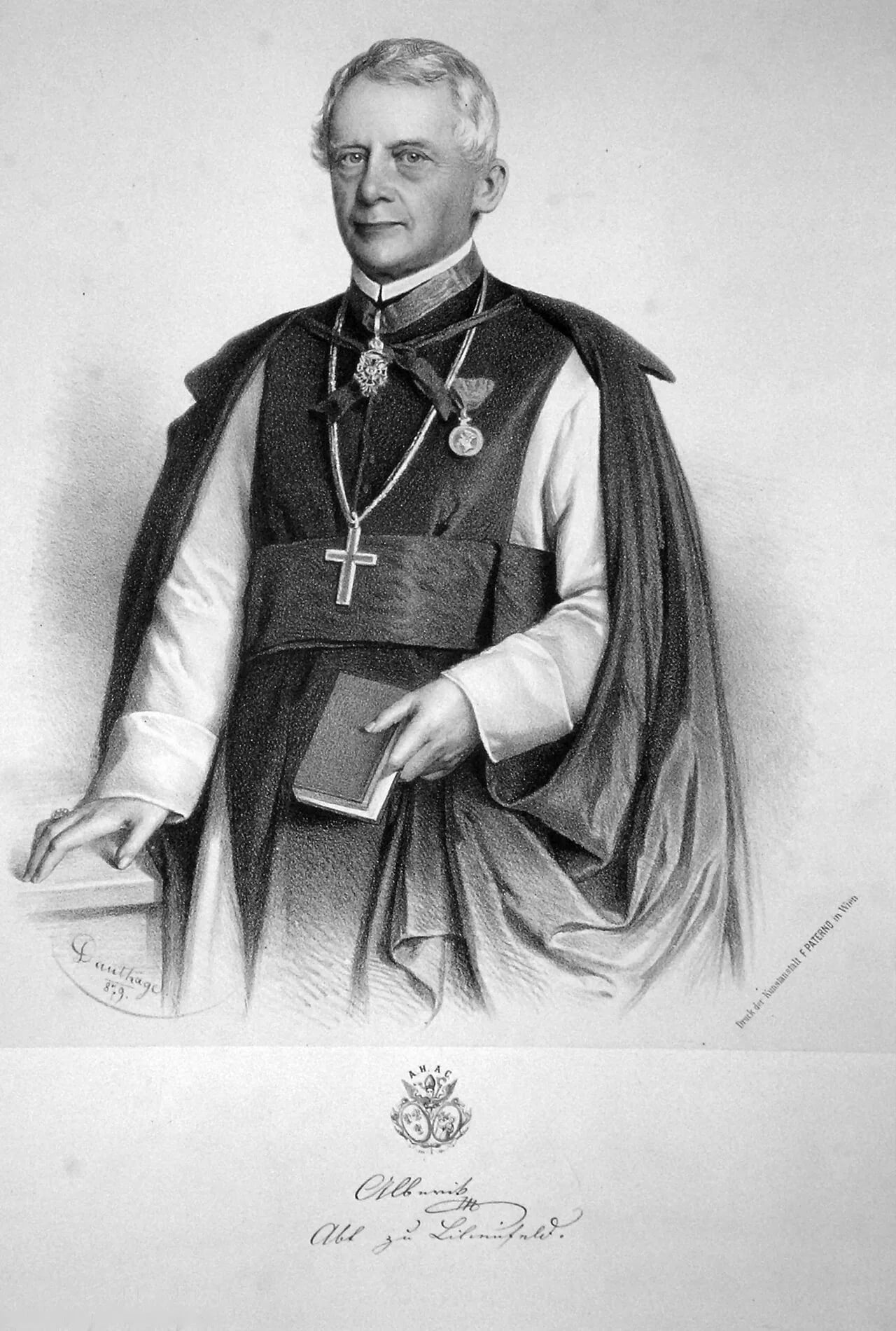 Porträt von Alberich Heidmann (1808–1898) – Gedenkseite