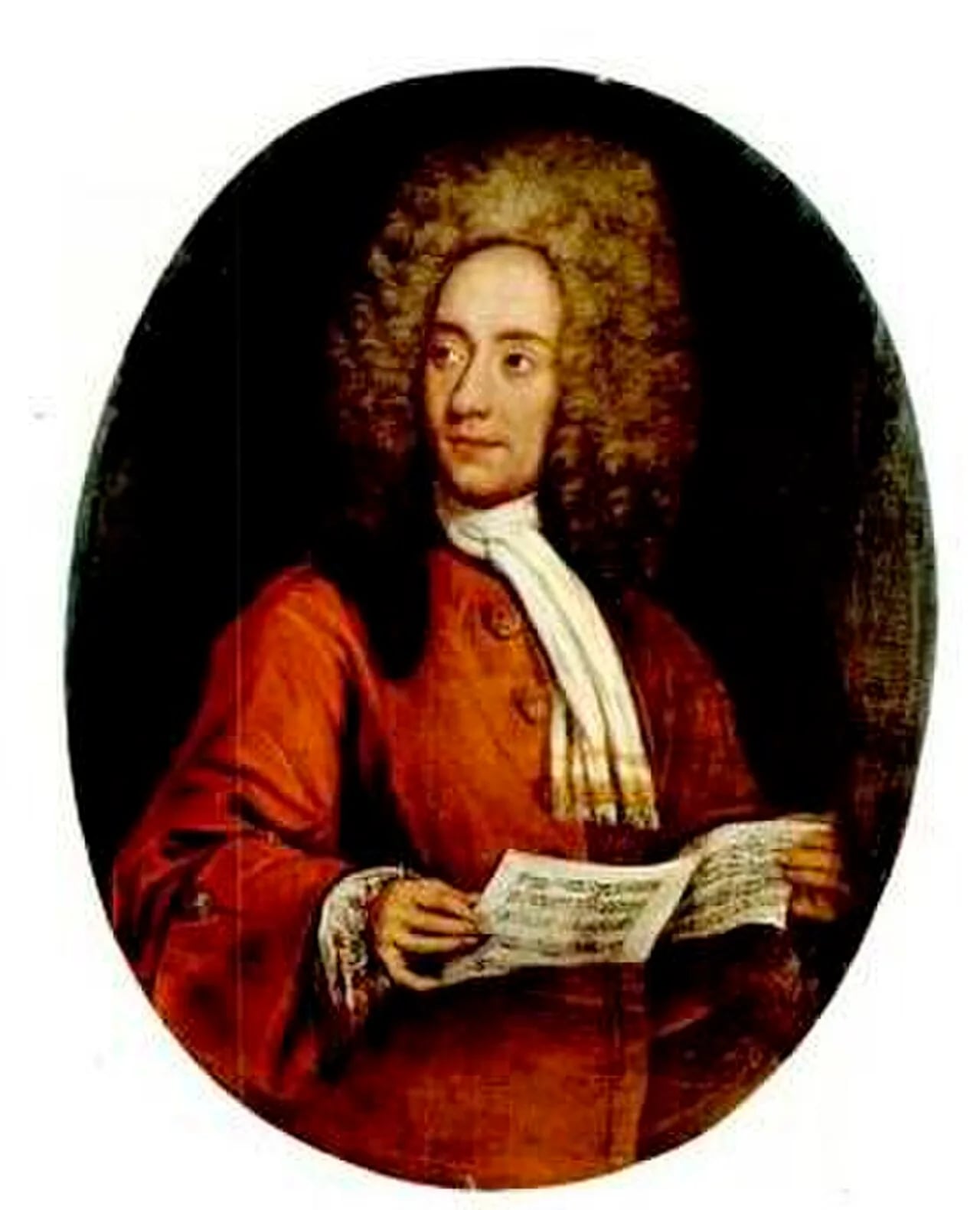 Porträt von Tomaso Albinoni (1671–1751) – Gedenkseite